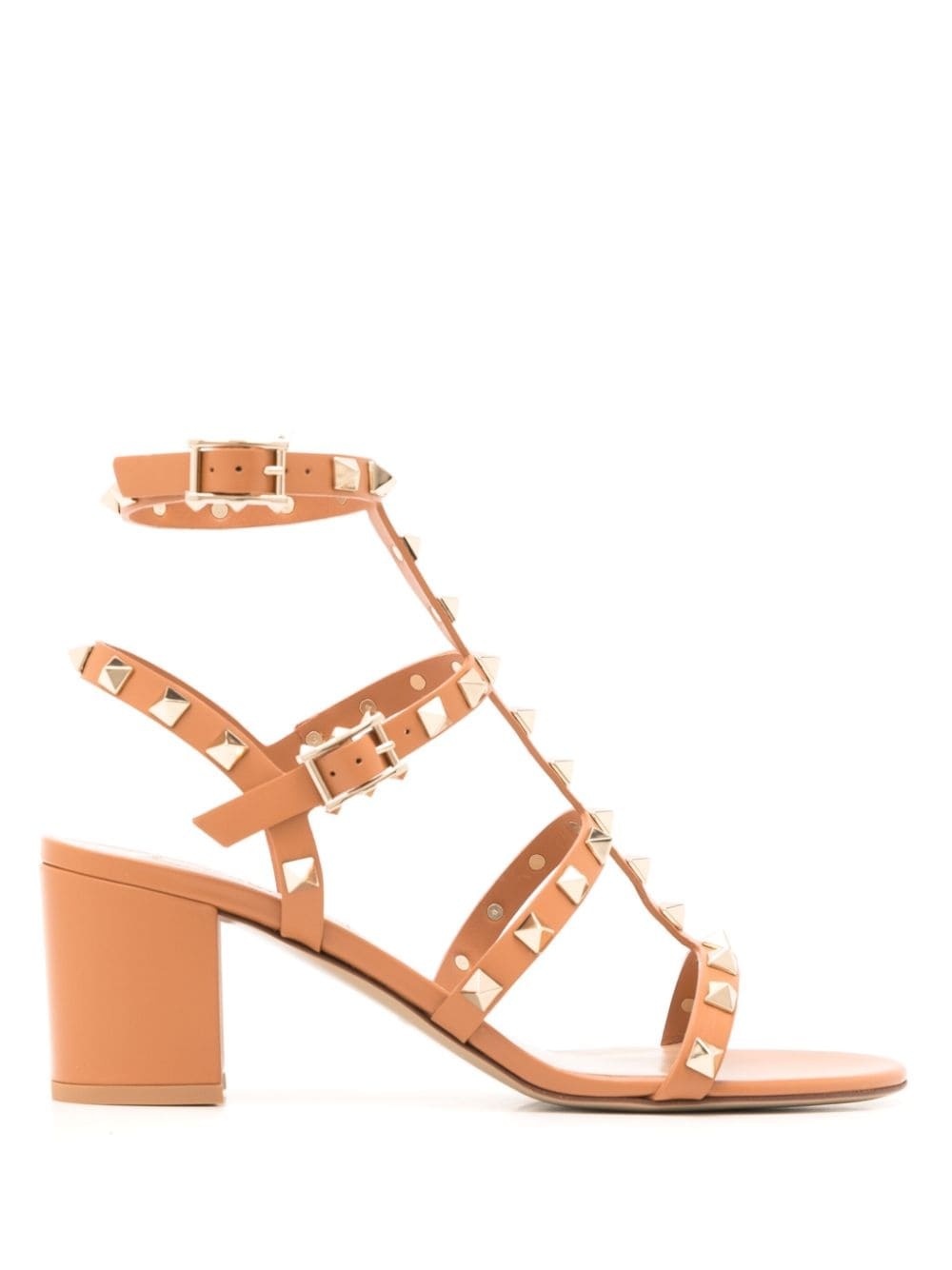 Rockstud 60mm leather sandals - 1