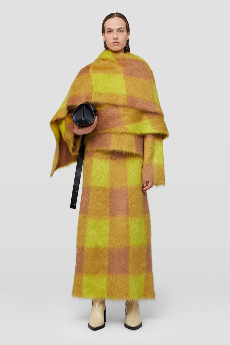 Jil Sander Jacquard Cape outlook