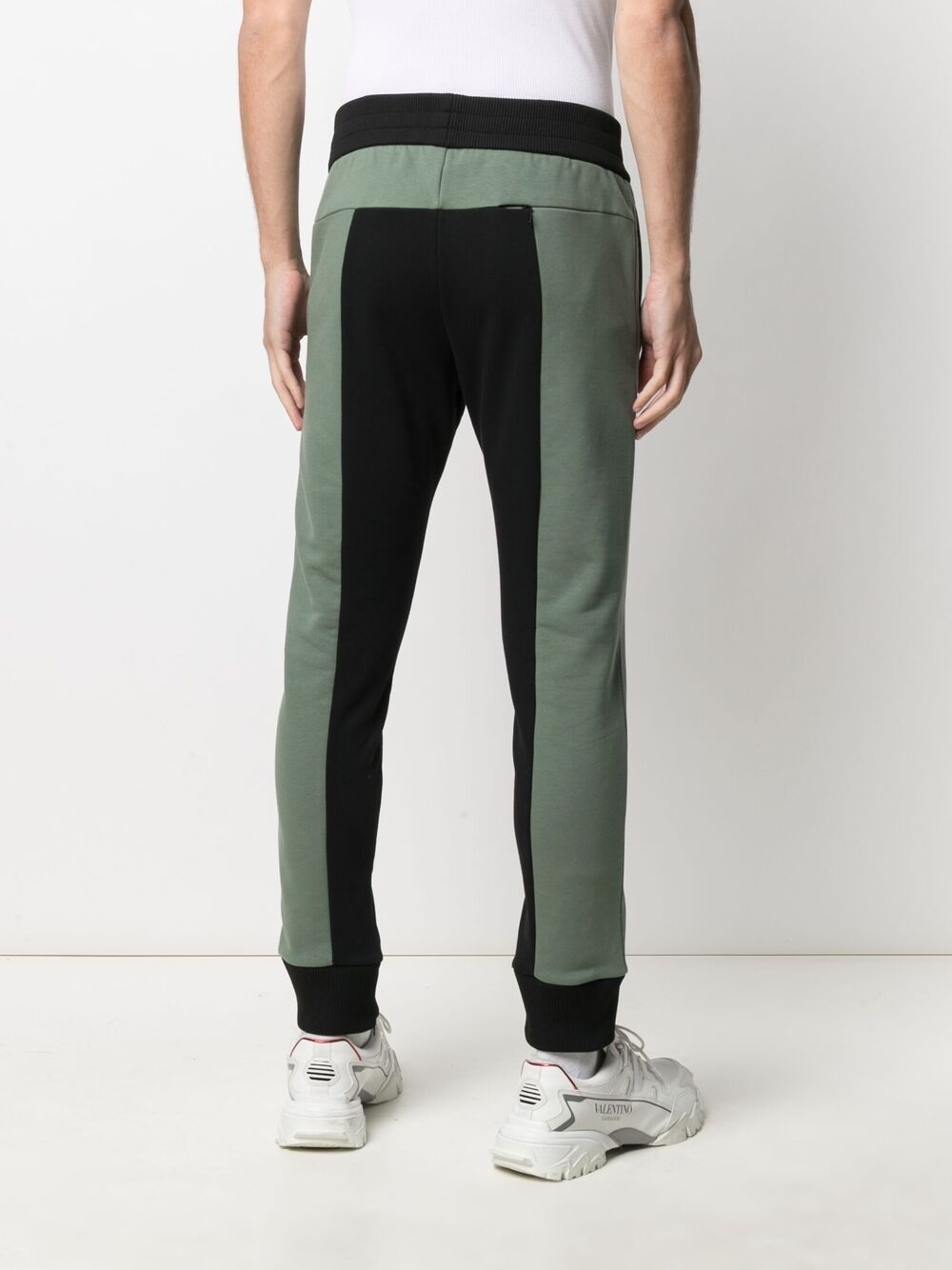 FF stripe panelled track pants - 4