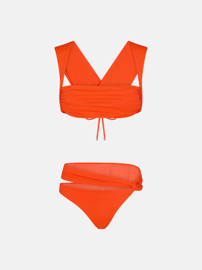 THE ATTICO ORANGE BIKINI outlook