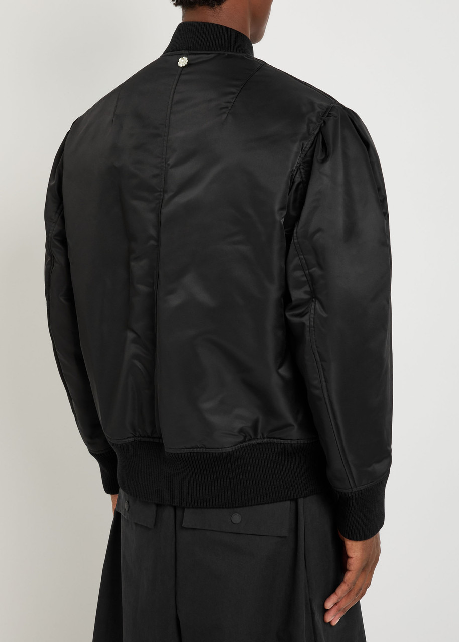 Simone Rocha Quilted Taffeta Bomber Jacket - 3