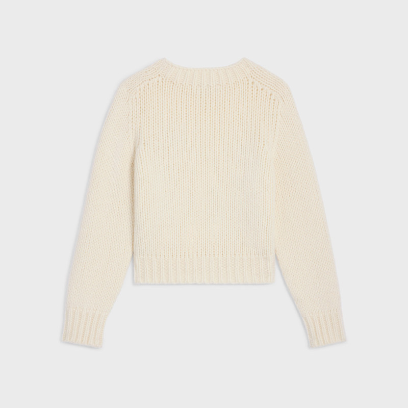 CELINE crewneck sweater IN cashmere and silk outlook
