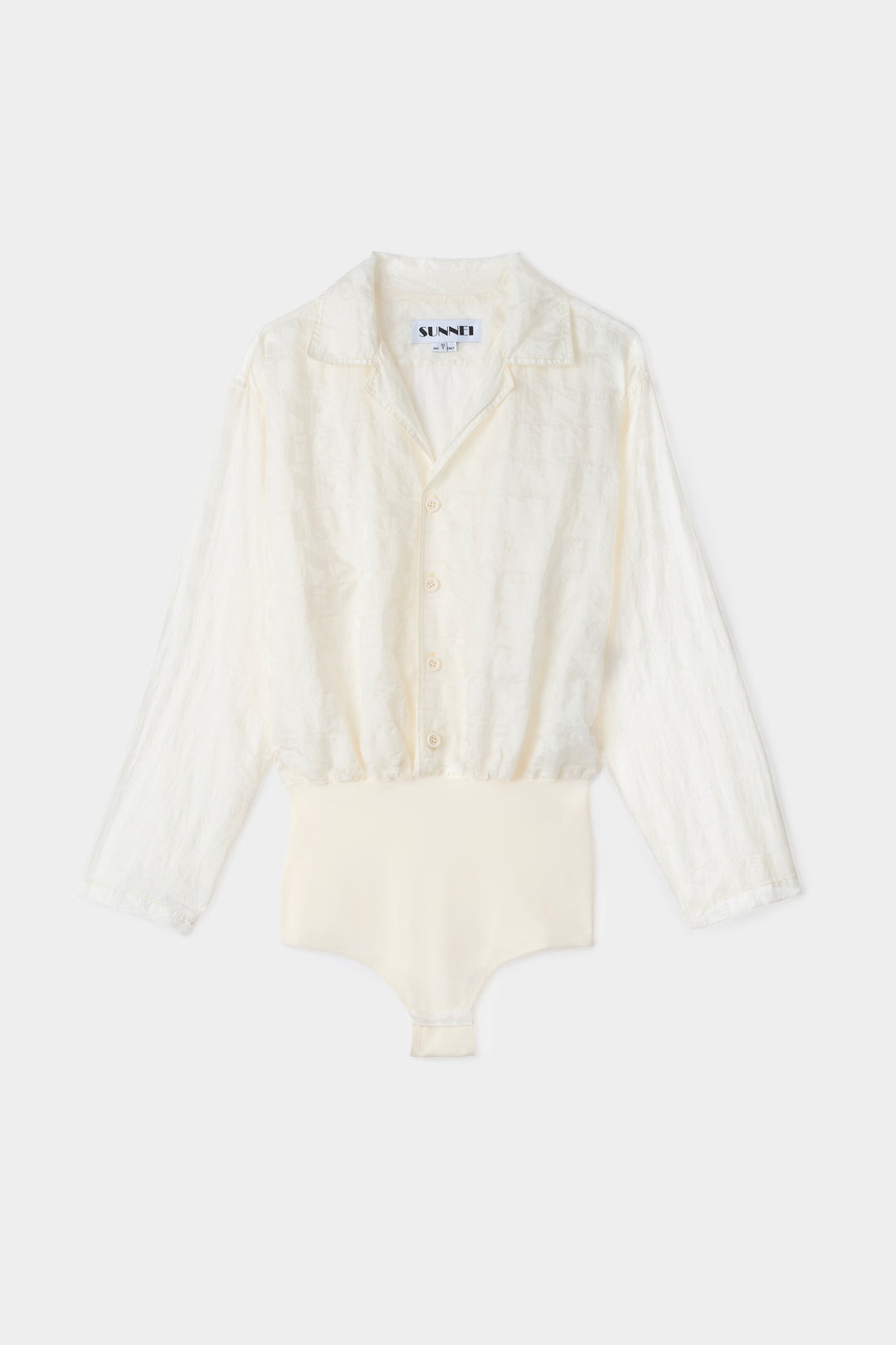 ALLOVER BODY SHIRT / cream - 2