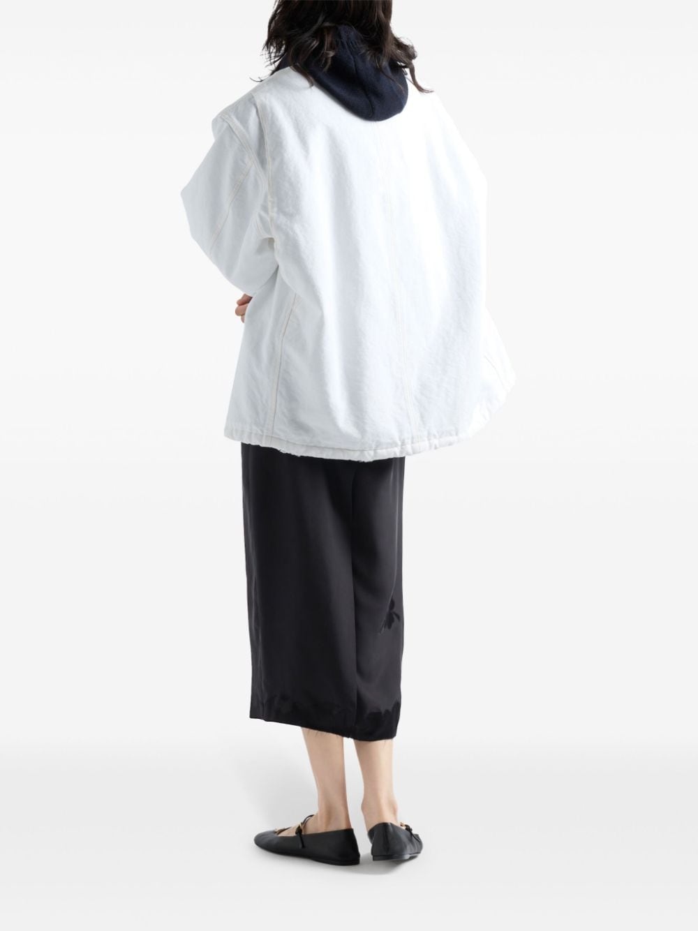 Technical Canvas Blouson jacket - 3