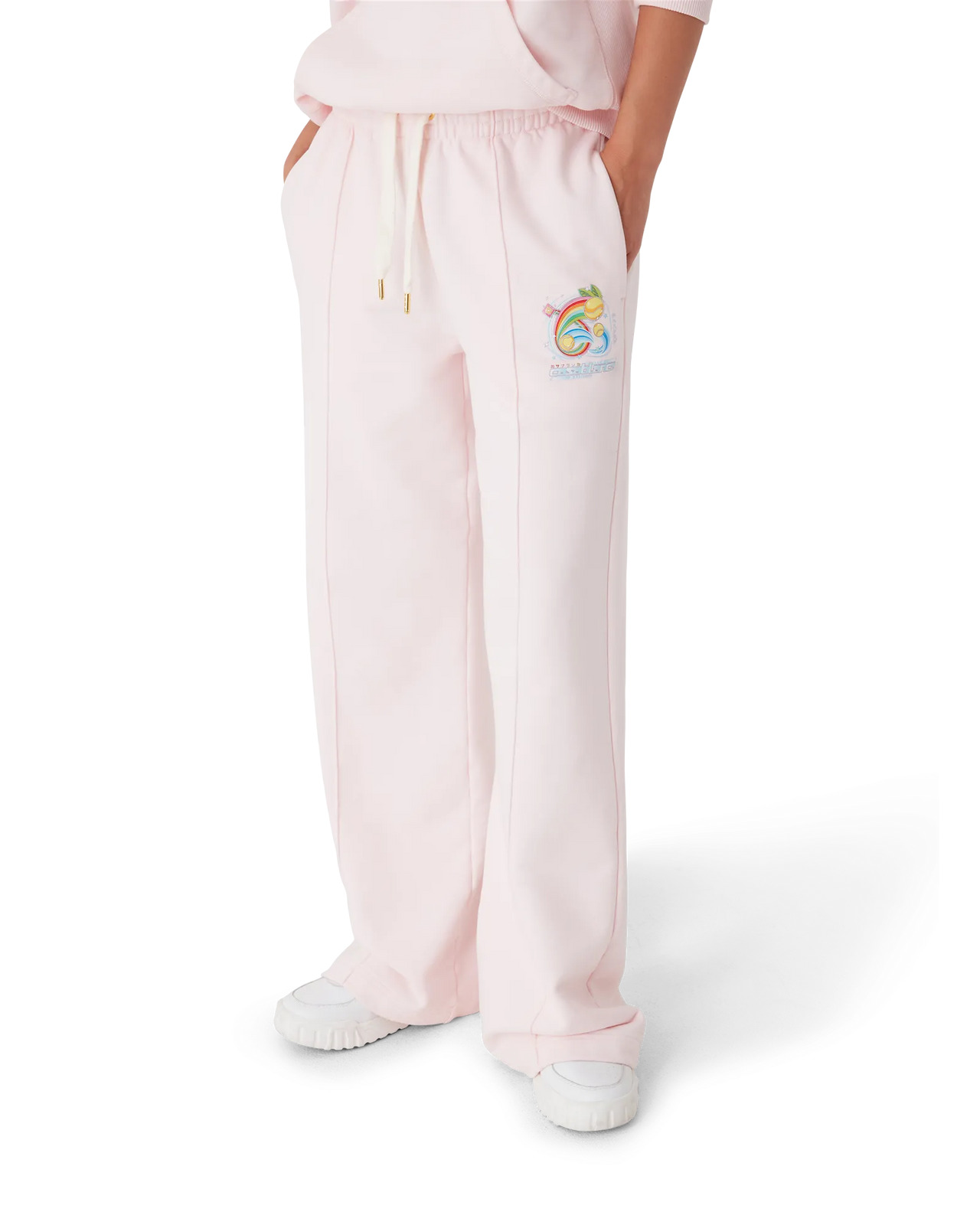 Manga Tennis Ball Open Hem Sweatpants | Casablanca Paris - 4