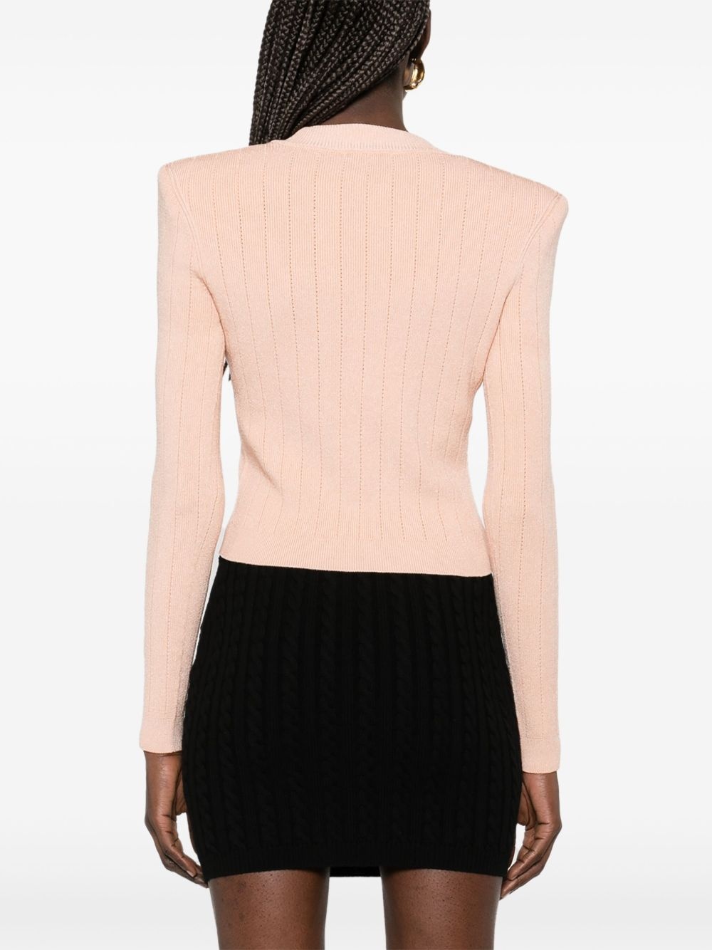 cropped cardigan - 4