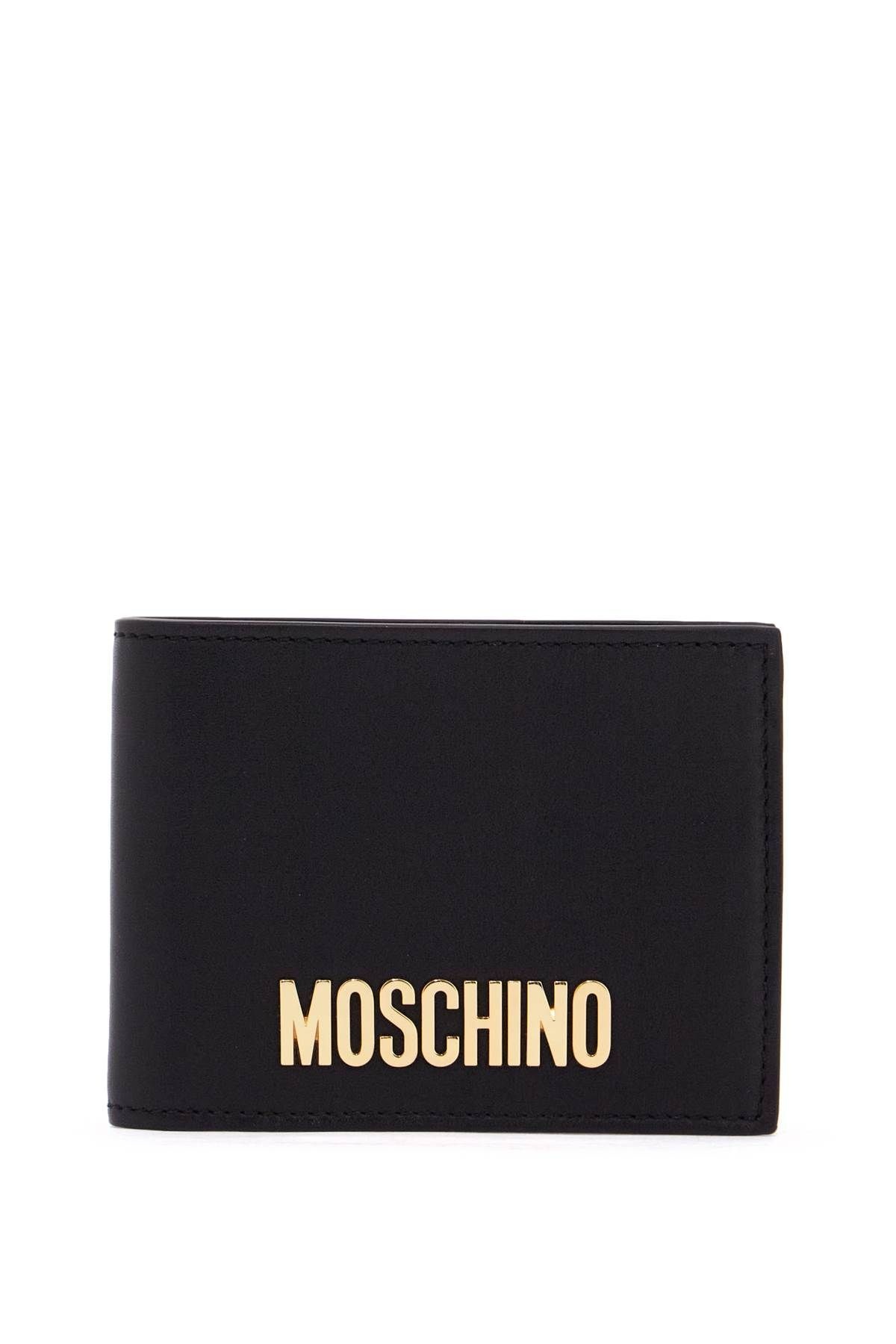 BIFOLD WALLET WITH METAL LOGO. - 1