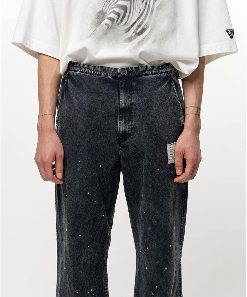 Distressed Cotton Linen Pants 6