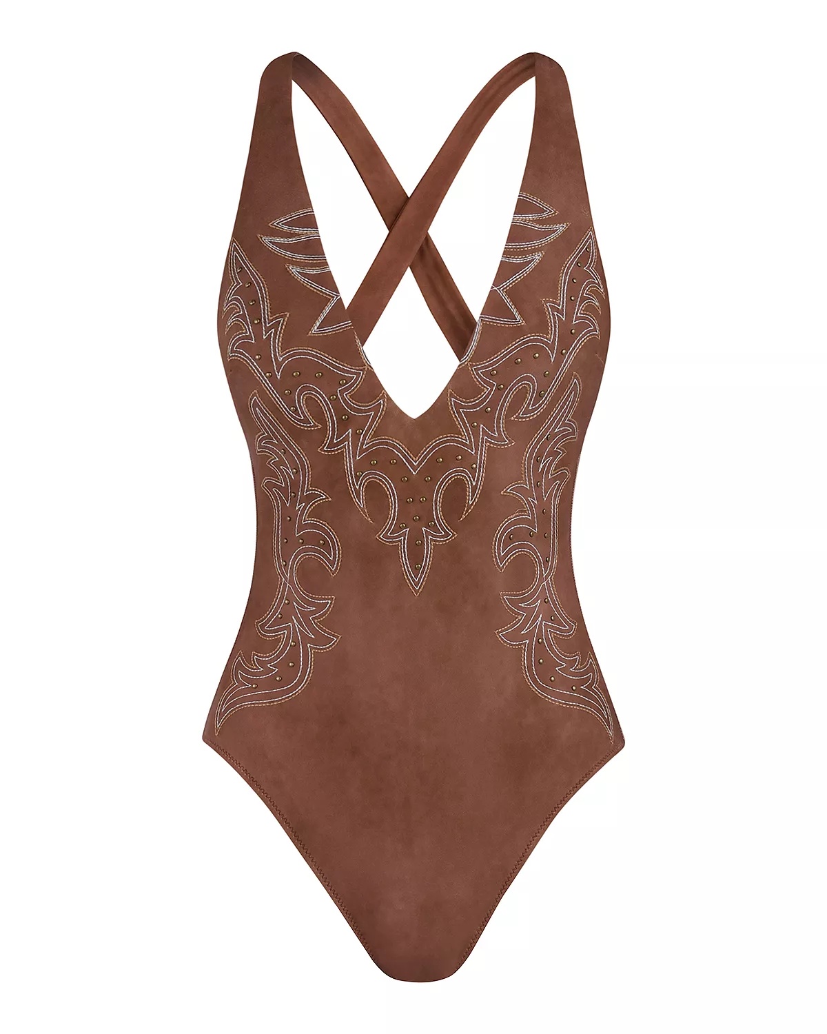 Lisa Bolero Plunge One Piece Swimsuit - 4