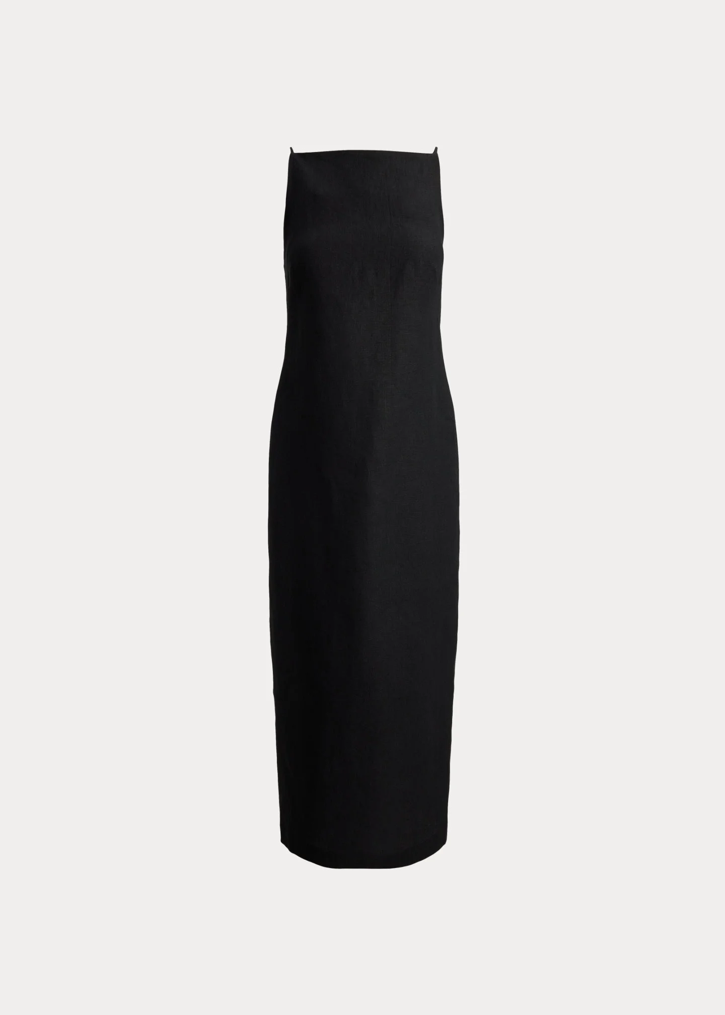 Linen Column Dress - 1