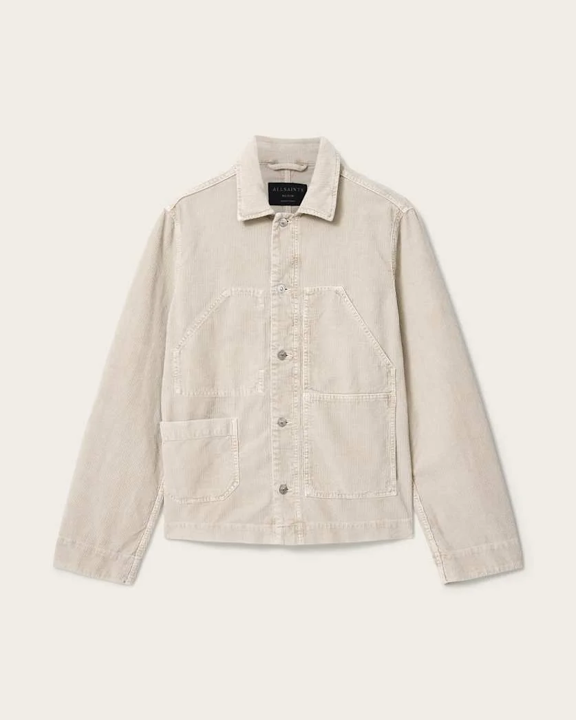 MUKESH RELAXED FIT CORD SHACKET - 1