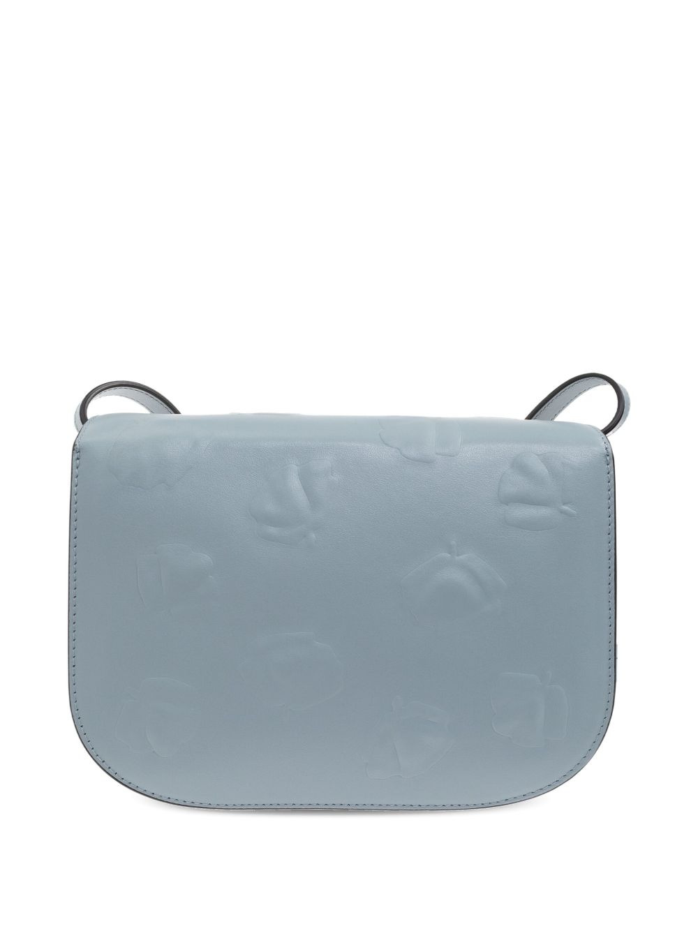 Sfera embossed leather shoulder bag - 3