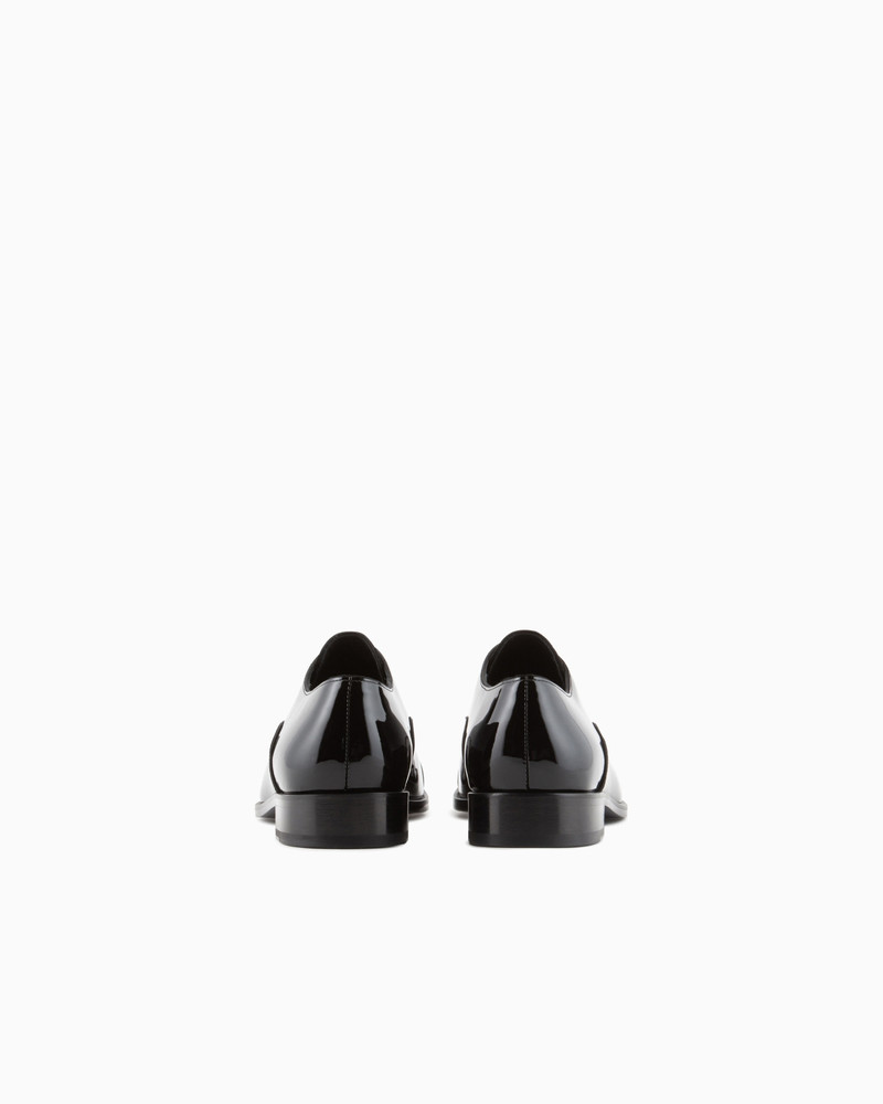 GIORGIO ARMANI Patent leather Oxfords outlook