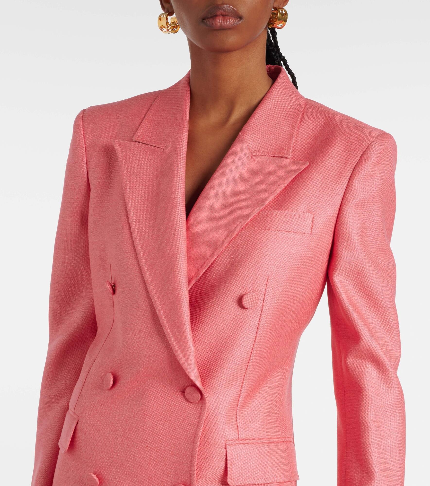 Gavin silk and wool blazer - 4