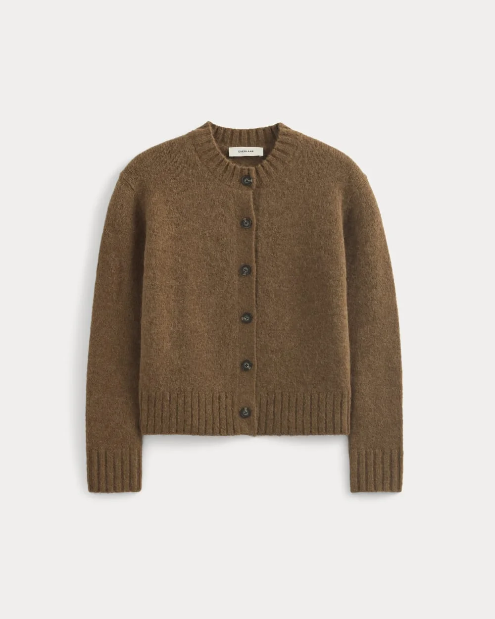 THE CREW CARDIGAN IN ALPACA - 1