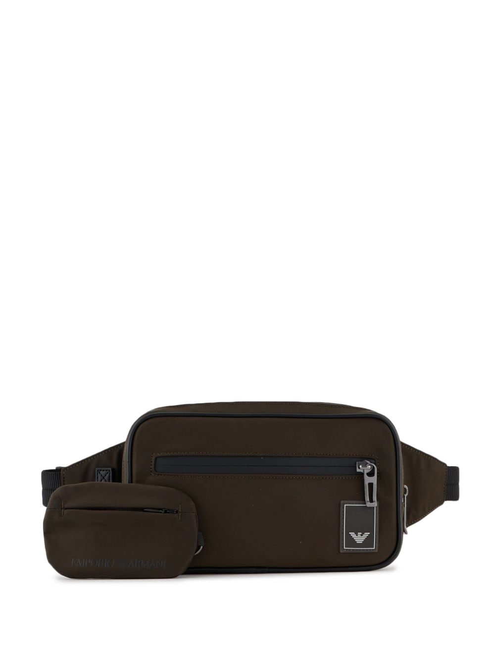 logo-patch belt bag - 1