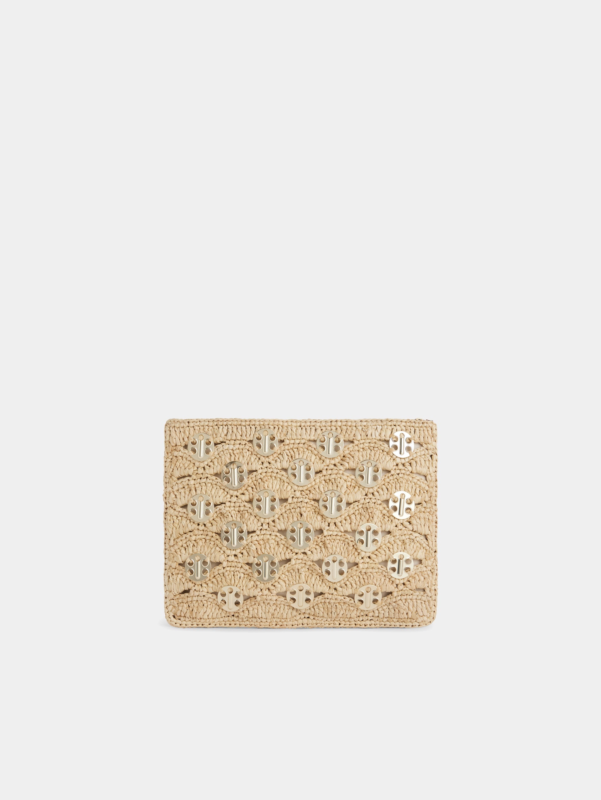 POUCH IN RAFFIA - 7