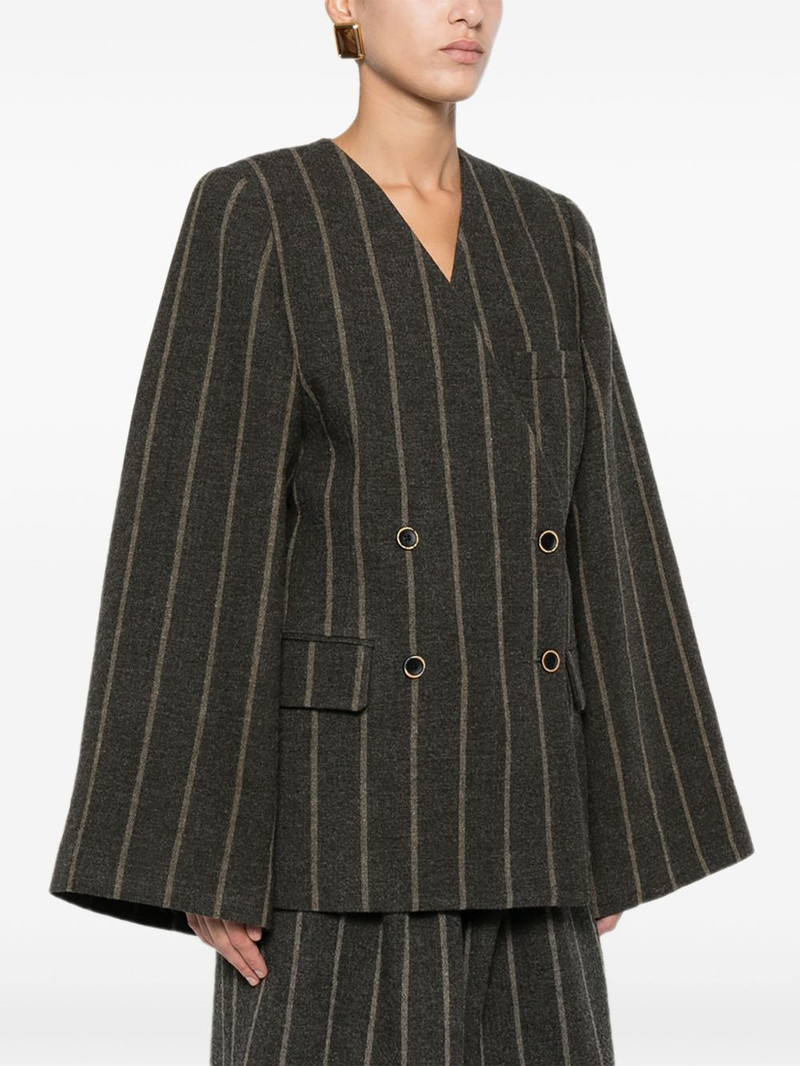 striped double-breasted blazer 3