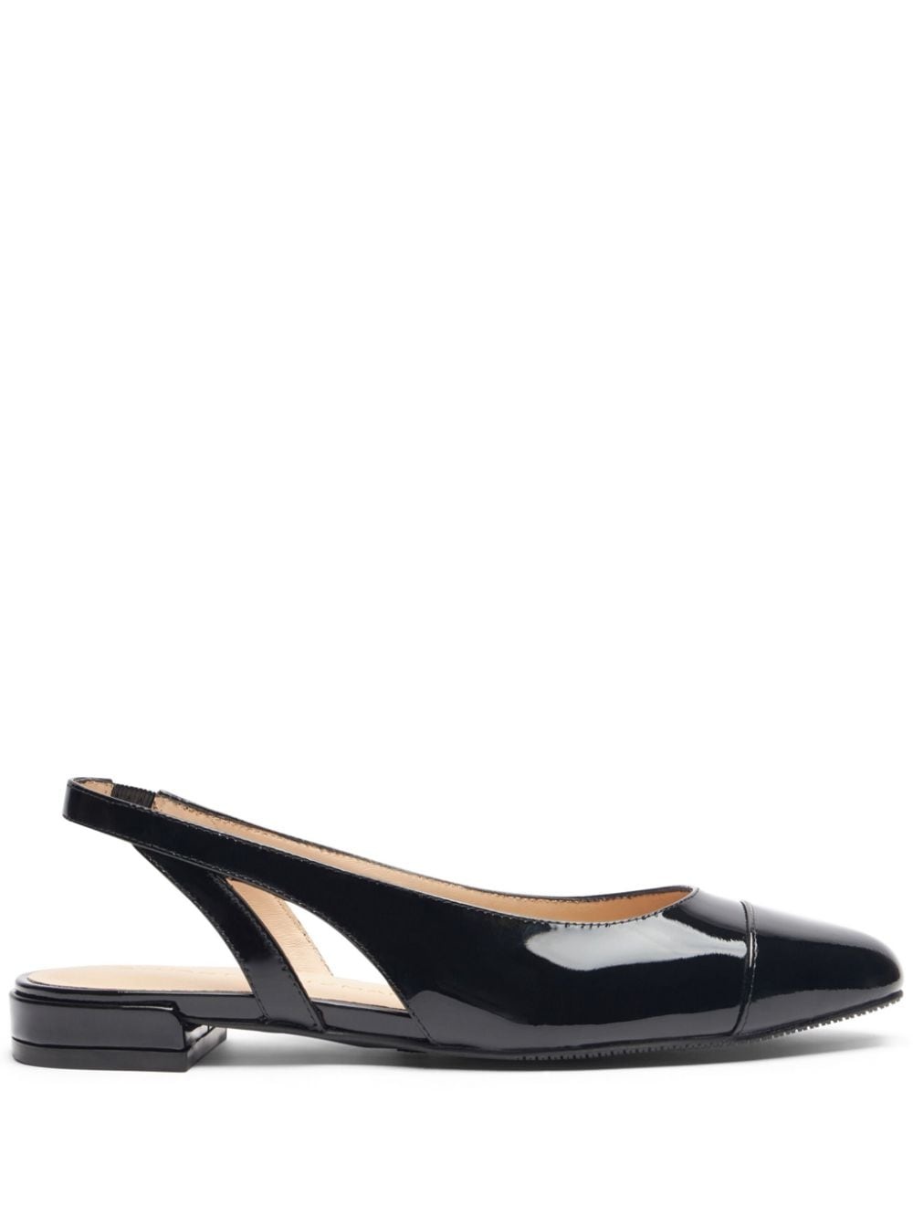 Sleek slingback leather pumps - 1