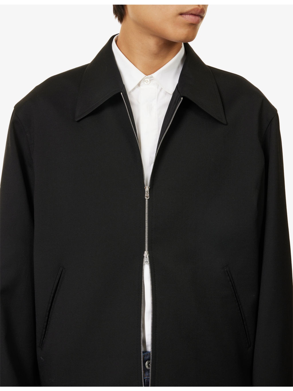 Mini Relaxed-Fit Wool Jacket - 5