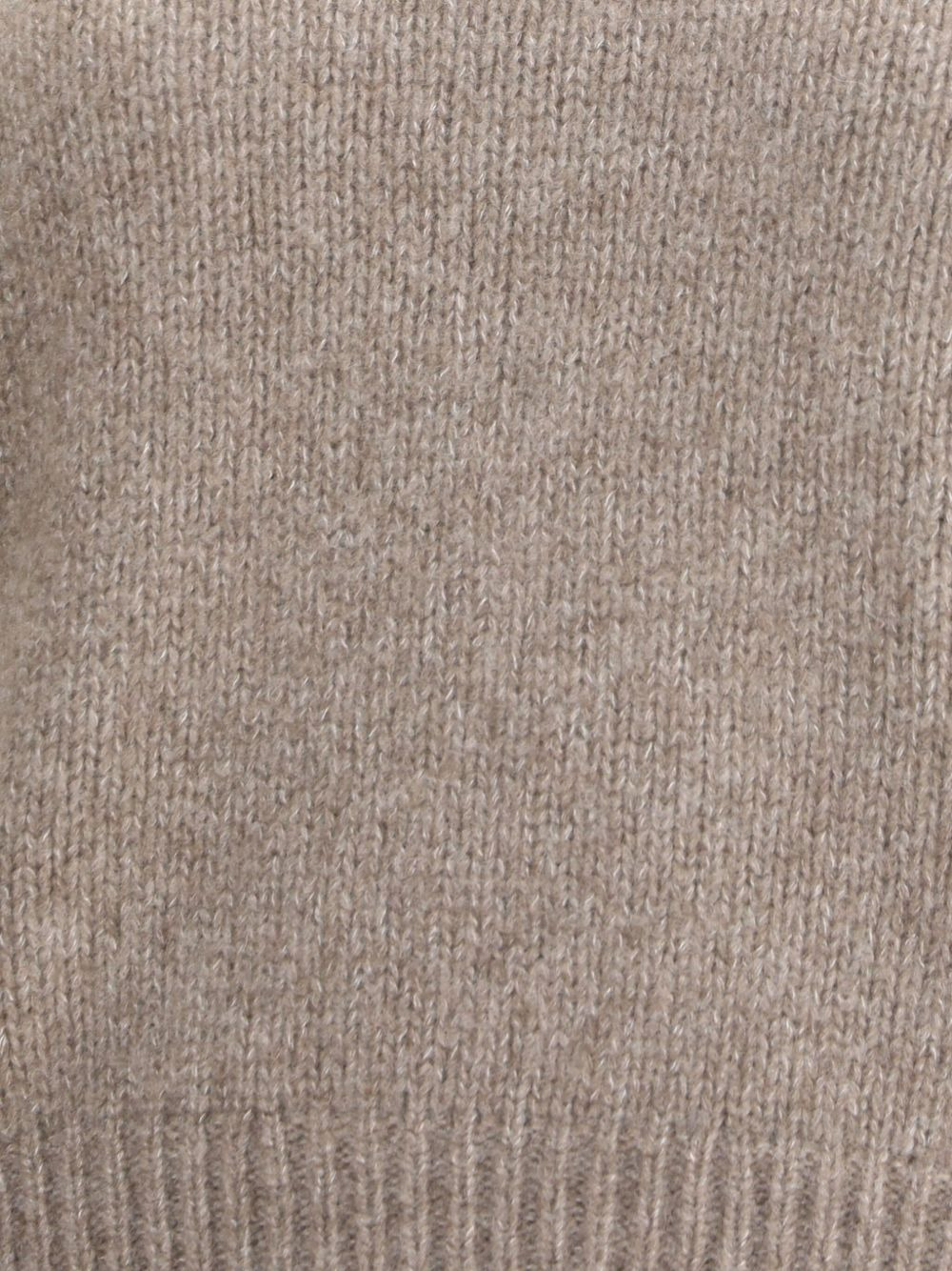 polo-neck half-sleeve sweater - 3