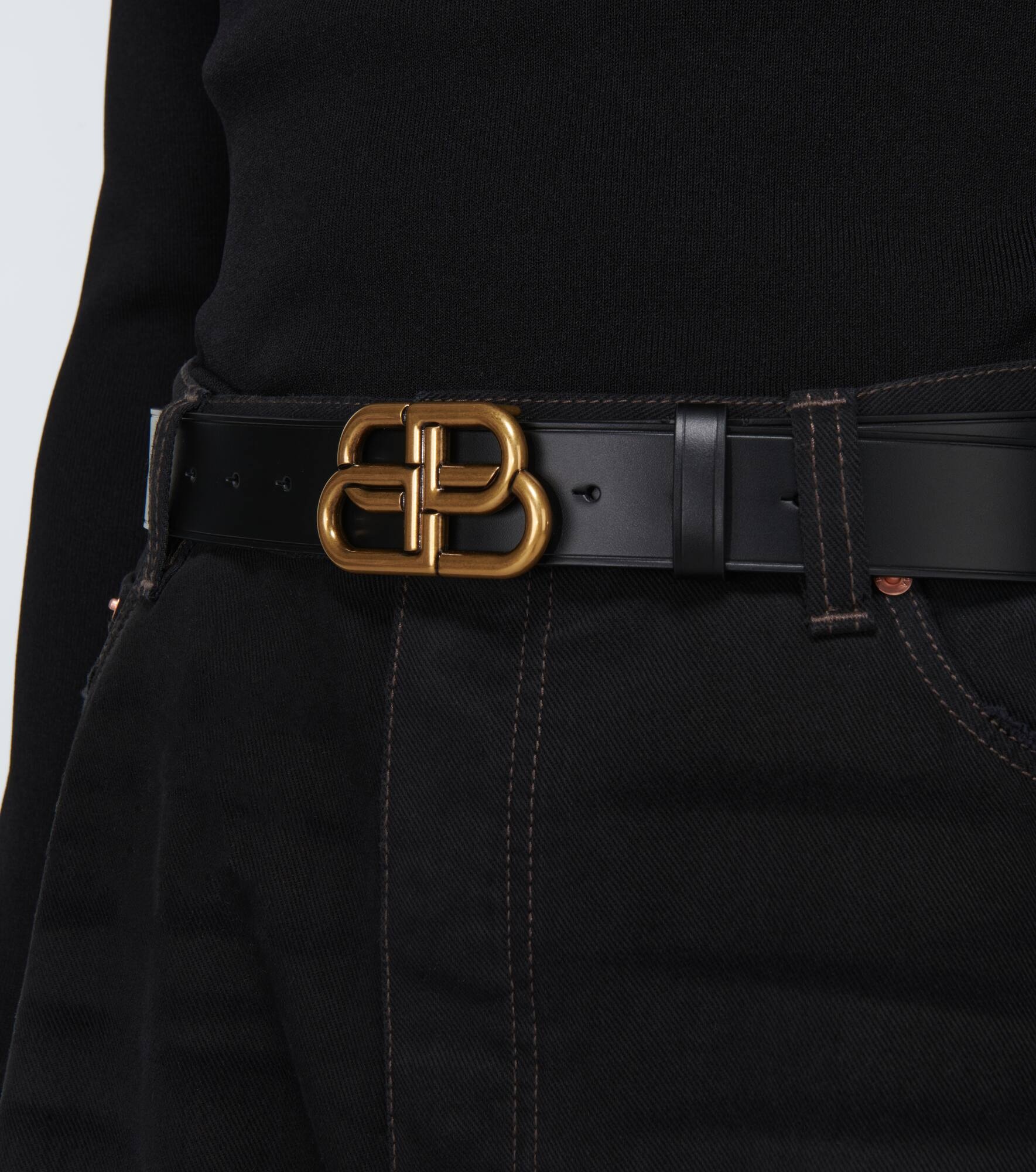 BB leather belt - 3