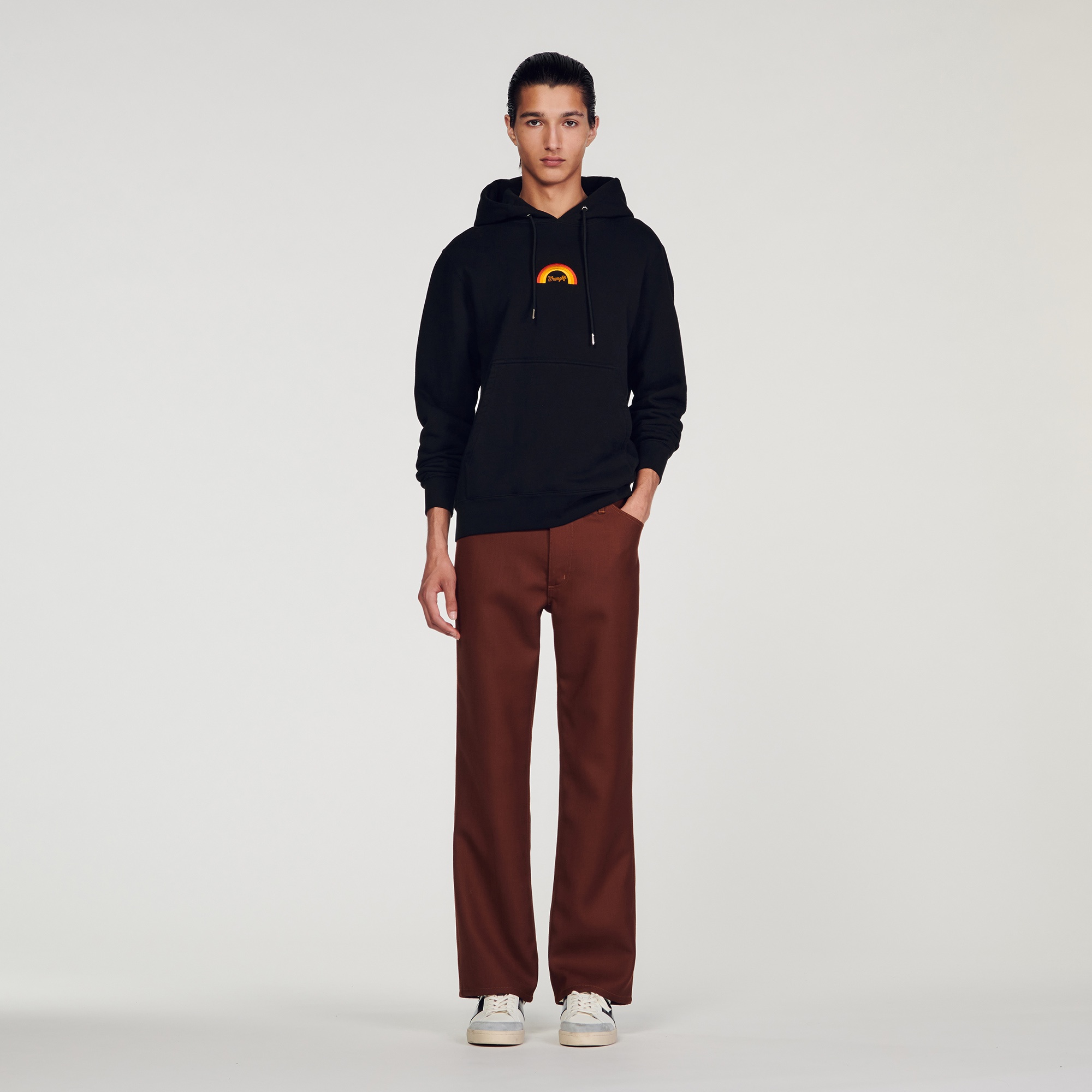 Fleece hoodie SANDROxWRANGLER - 2