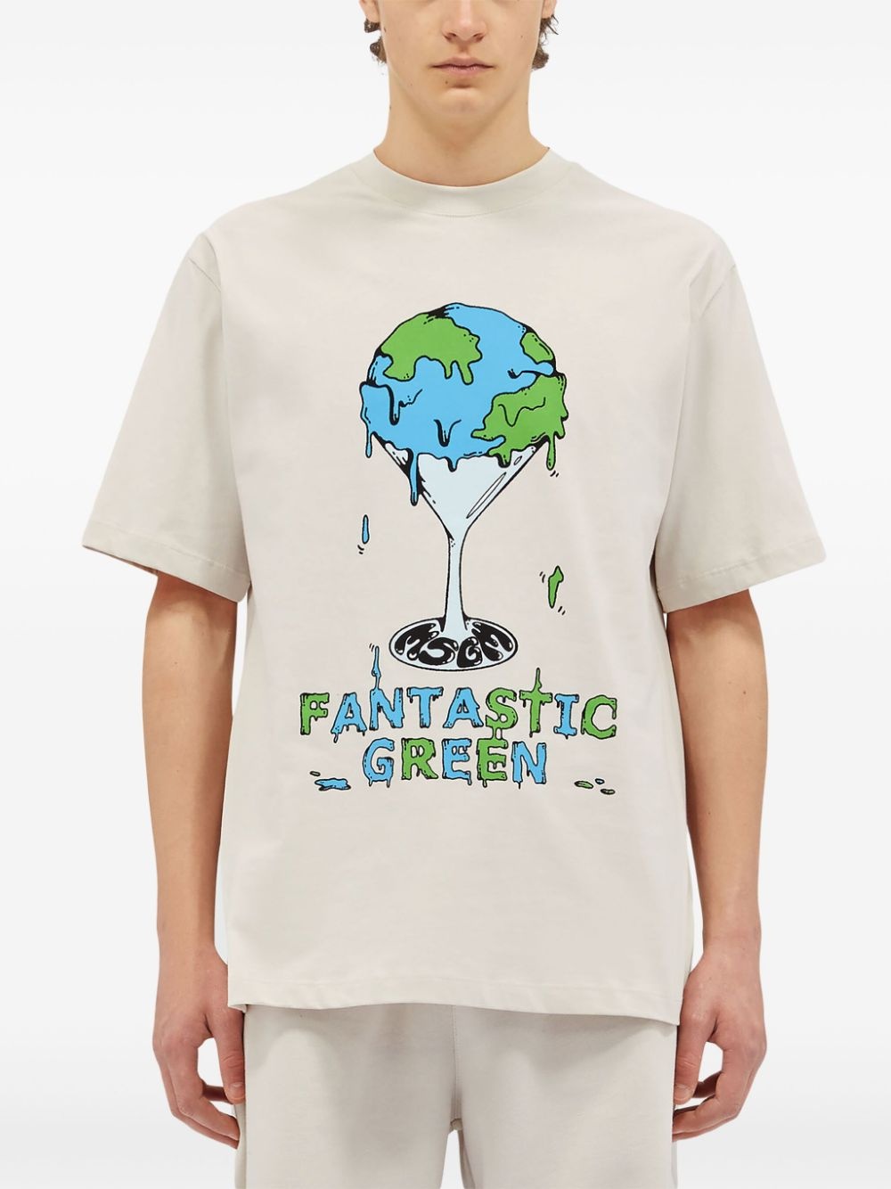 graphic-print cotton T-shirt - 2