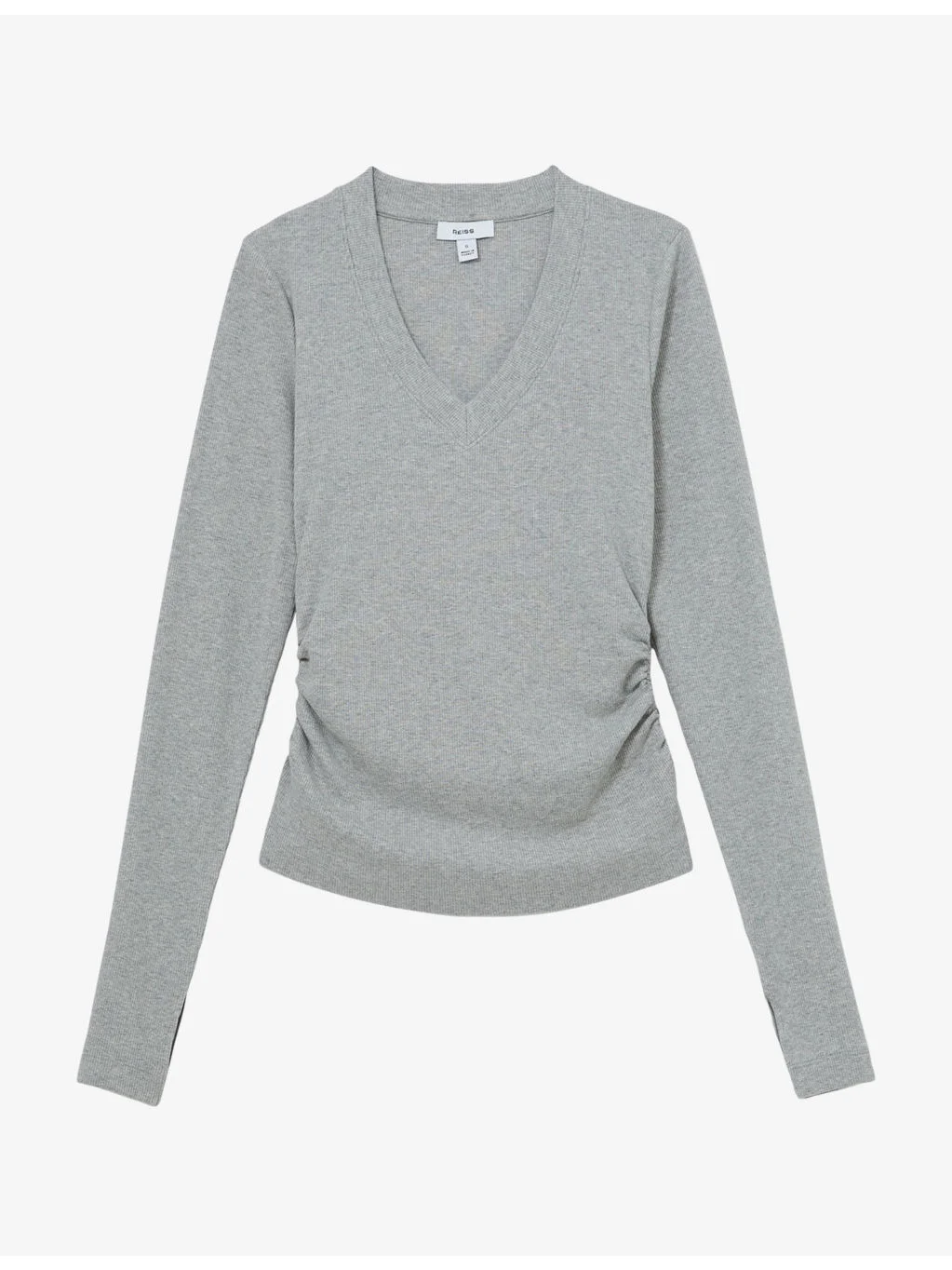 Sandrine Ribbed Stretch-Cotton Top - 1
