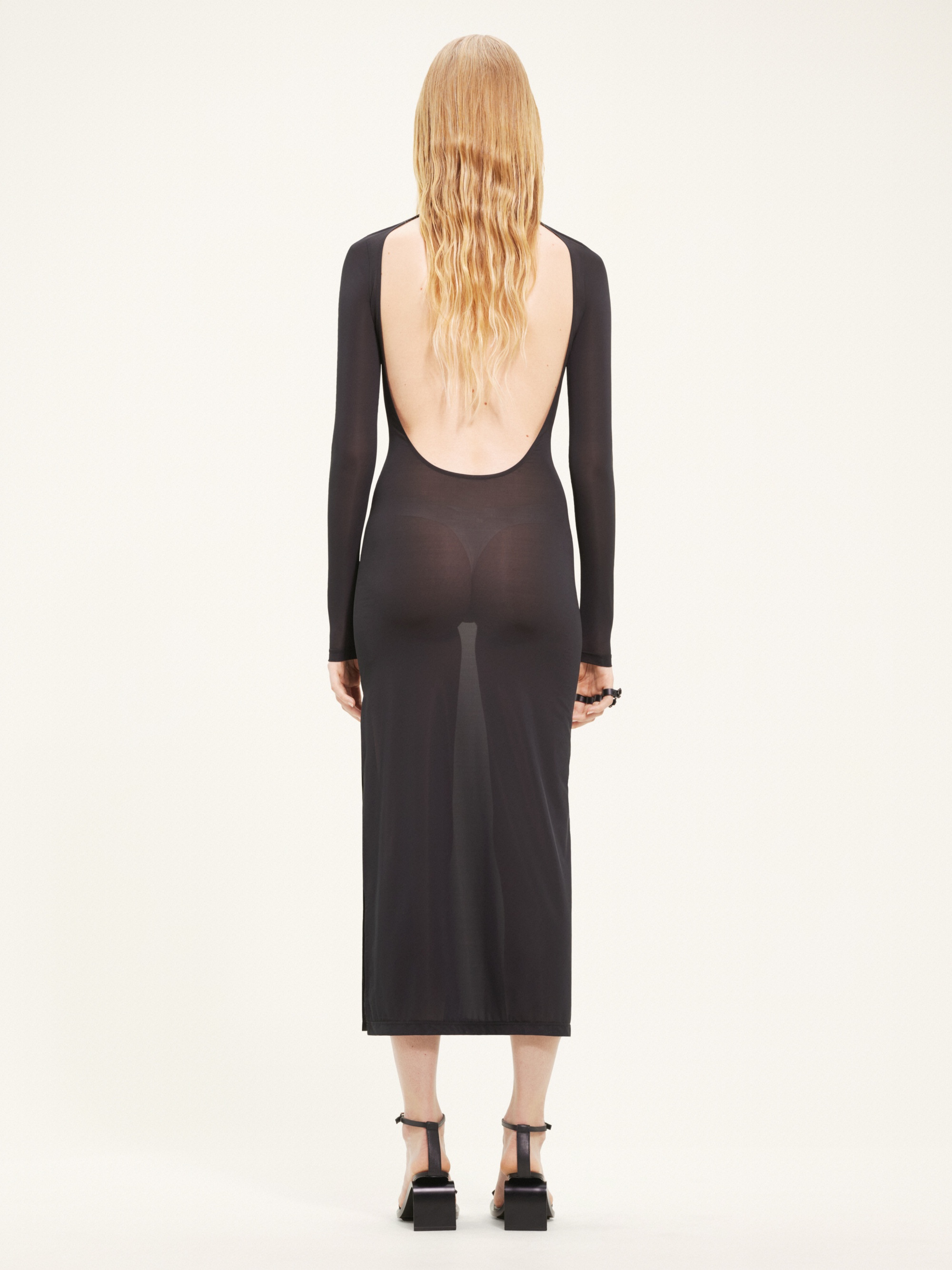 TUBE 2ND SKIN LONG DRESS - 3