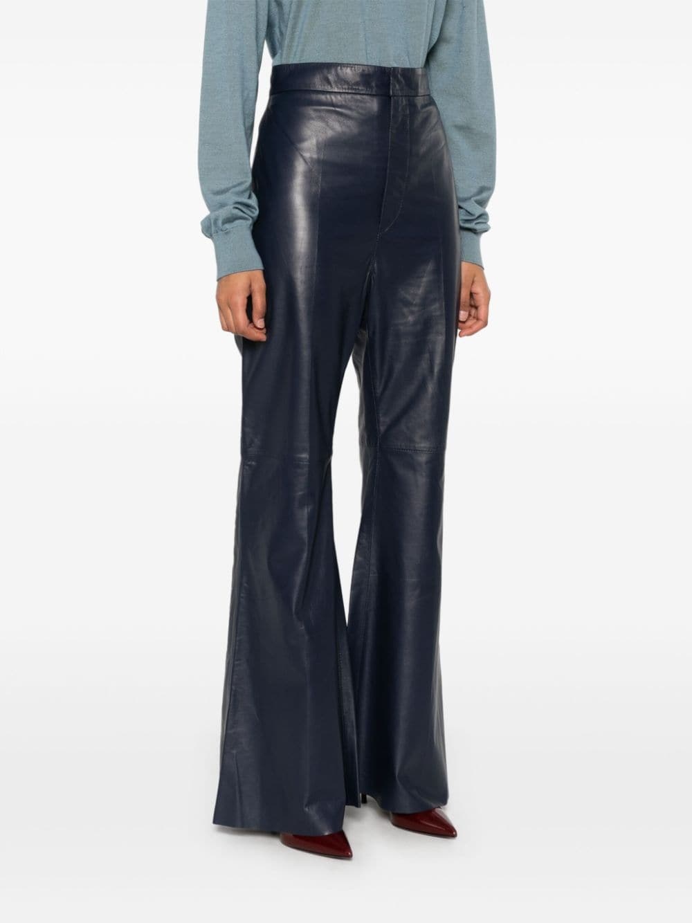 leather trousers - 3