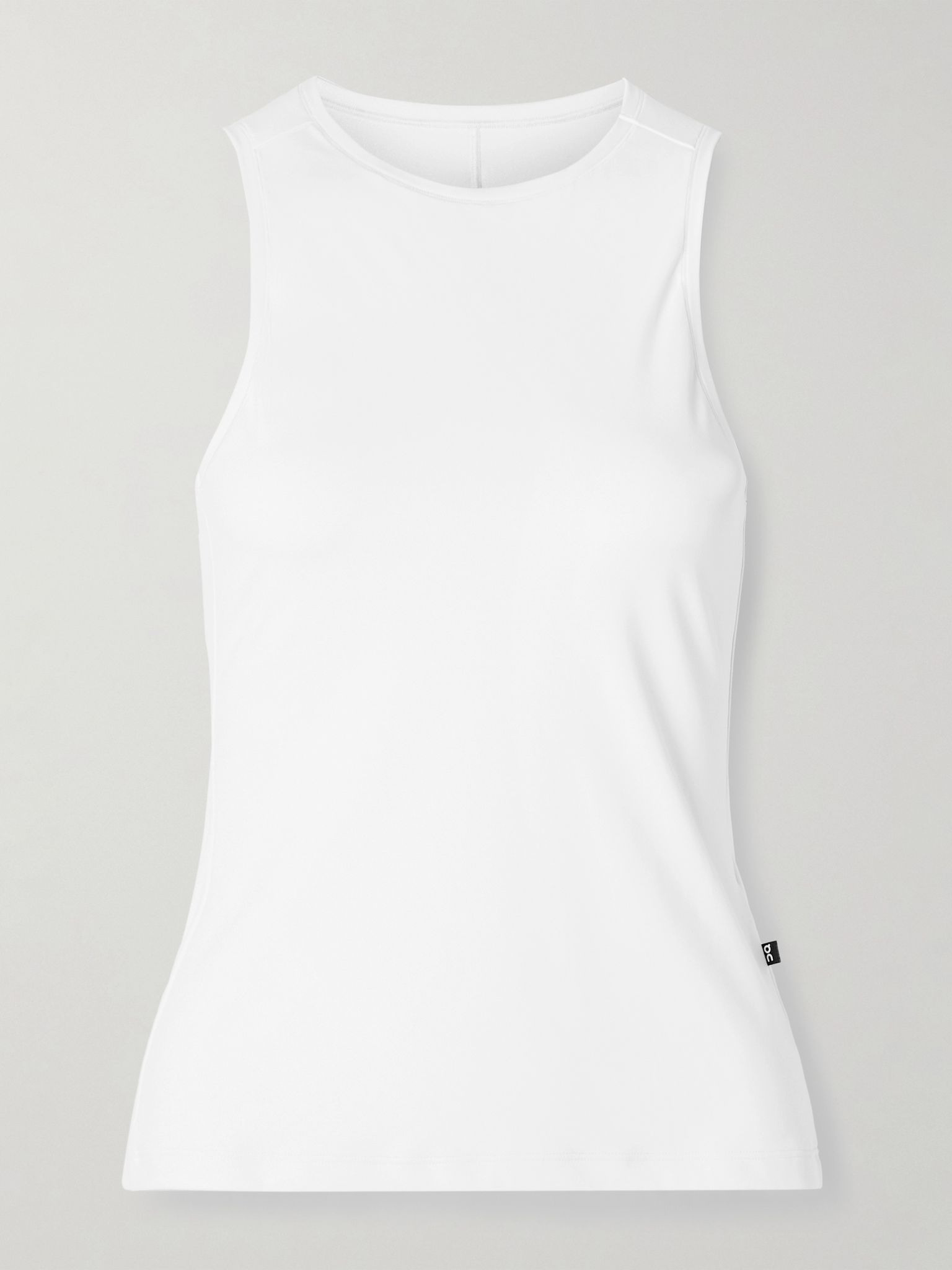 Studio stretch recycled-jersey tank White - 1