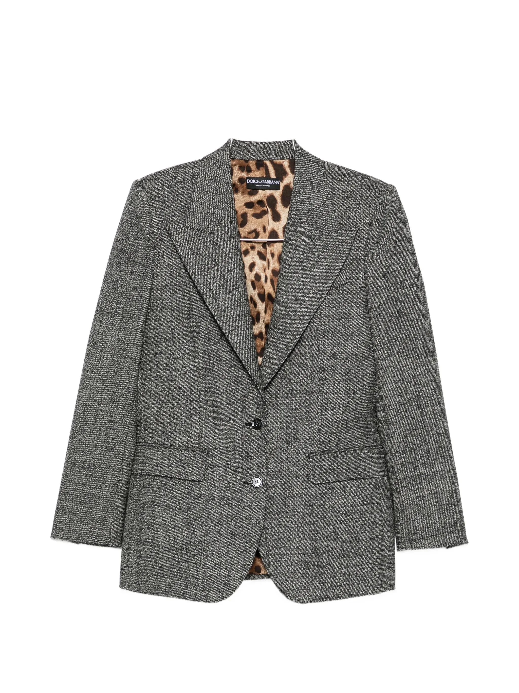 Dolce & Gabbana Peak-lapels Single-breasted Blazer - 1