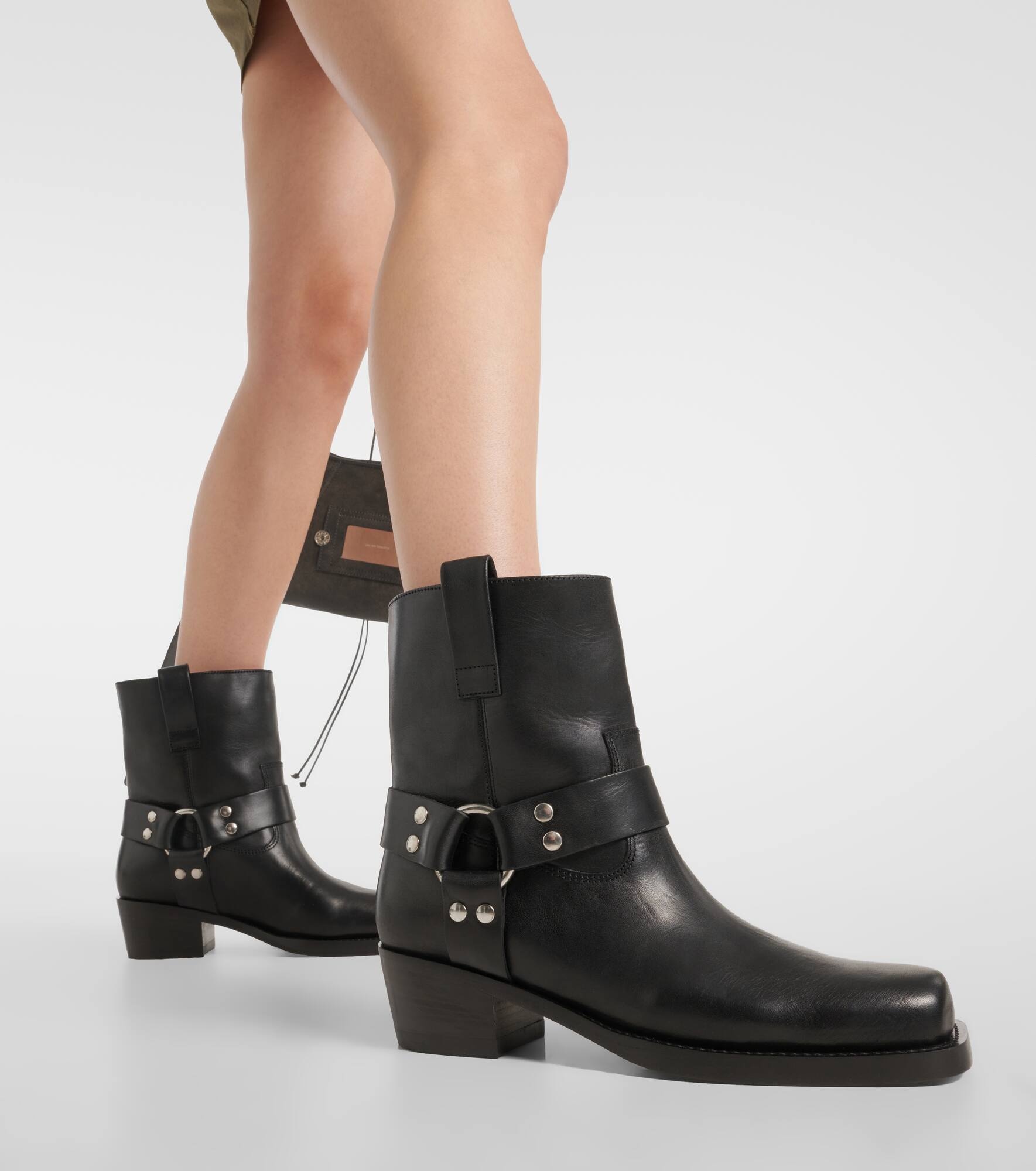 Roxy 45 leather biker boots - 4