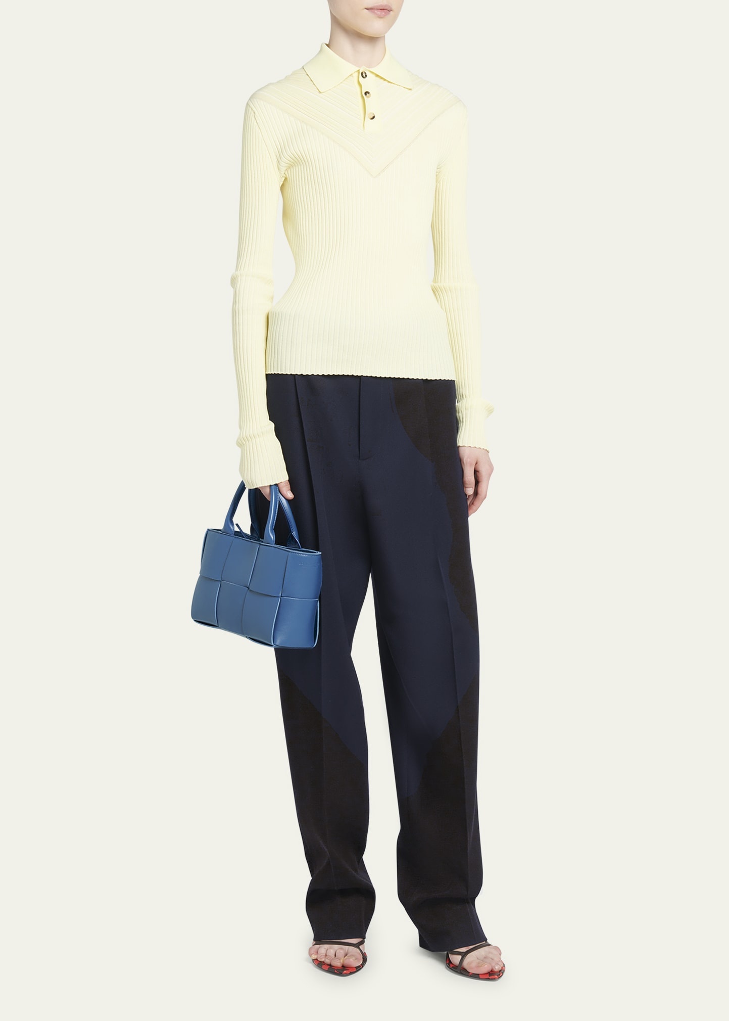 Arco Mini Intrecciato Napa Top-Handle Bag - 5