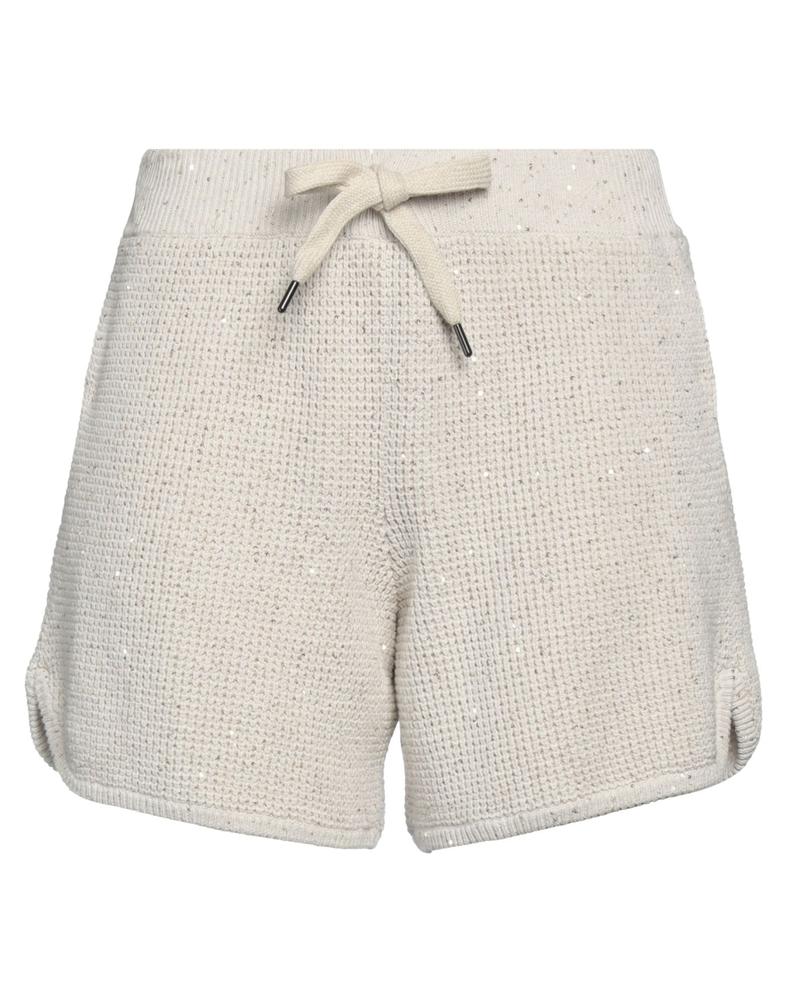 Beige Women's Shorts & Bermuda - 1