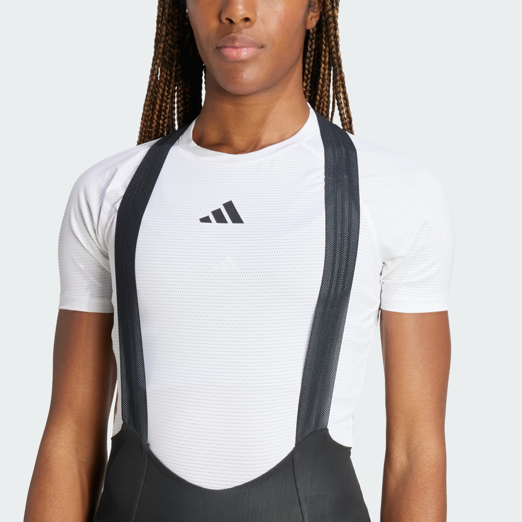 Essentials 3-Stripes Padded Cycling Bib Shorts - 5