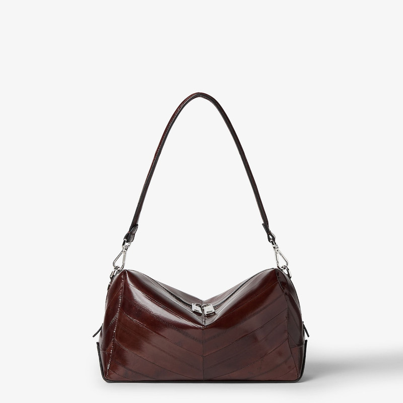 Fendi Lui Medium Light brown inlaid hagfish leather bag 3