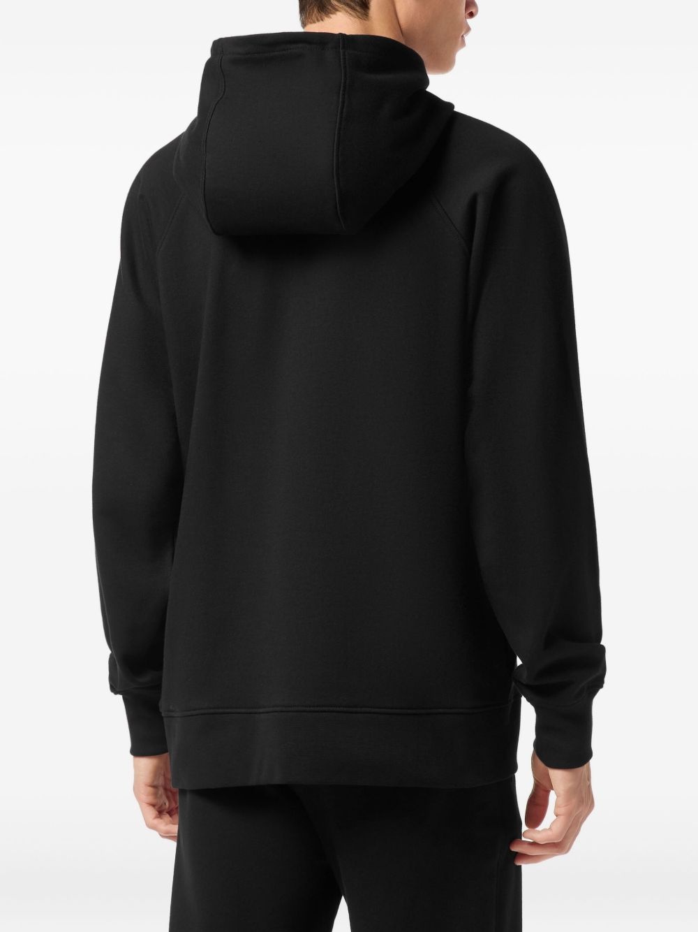 logo-patch raglan-sleeve hoodie - 3