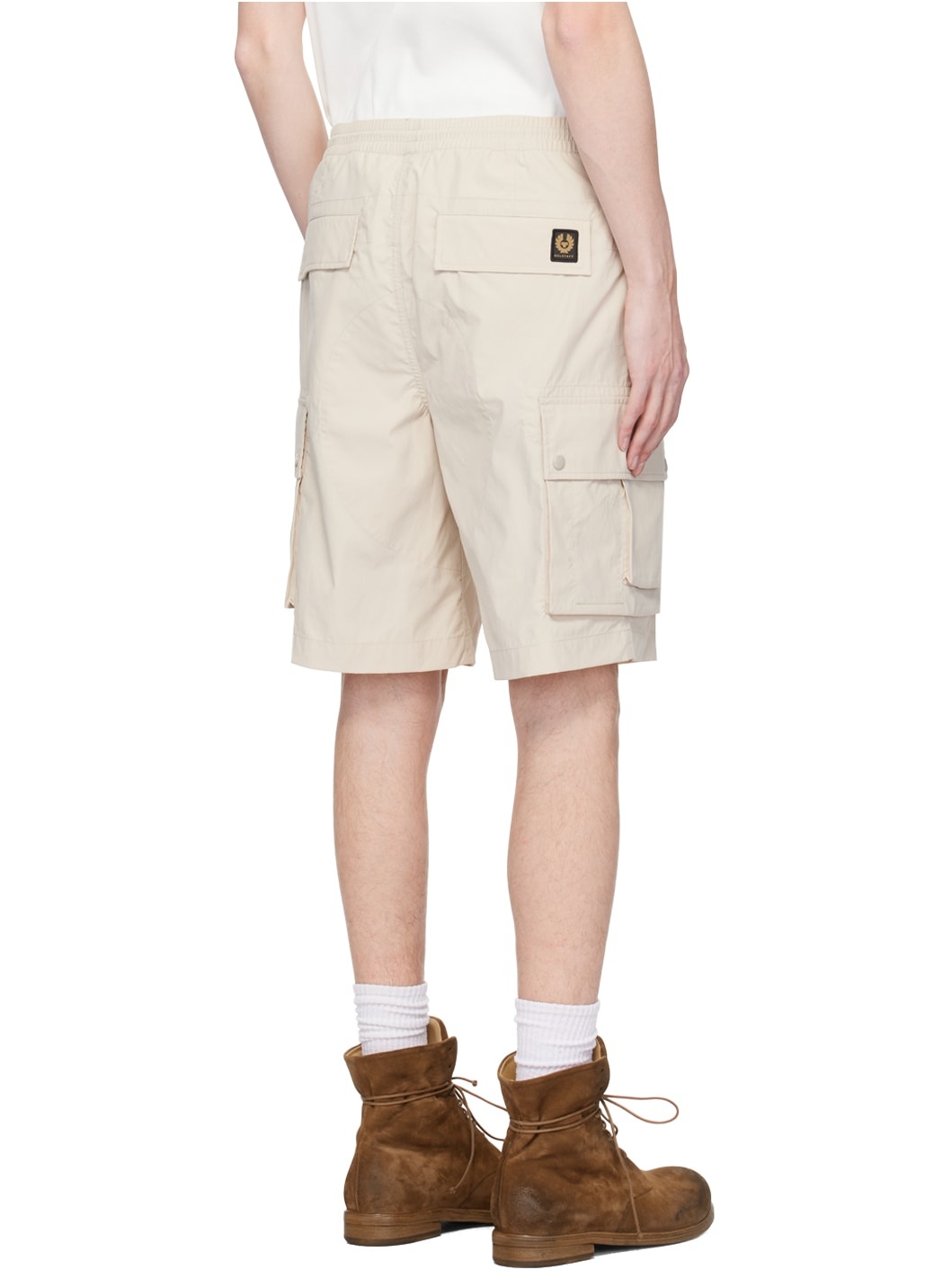 Beige Castmaster Shorts - 3