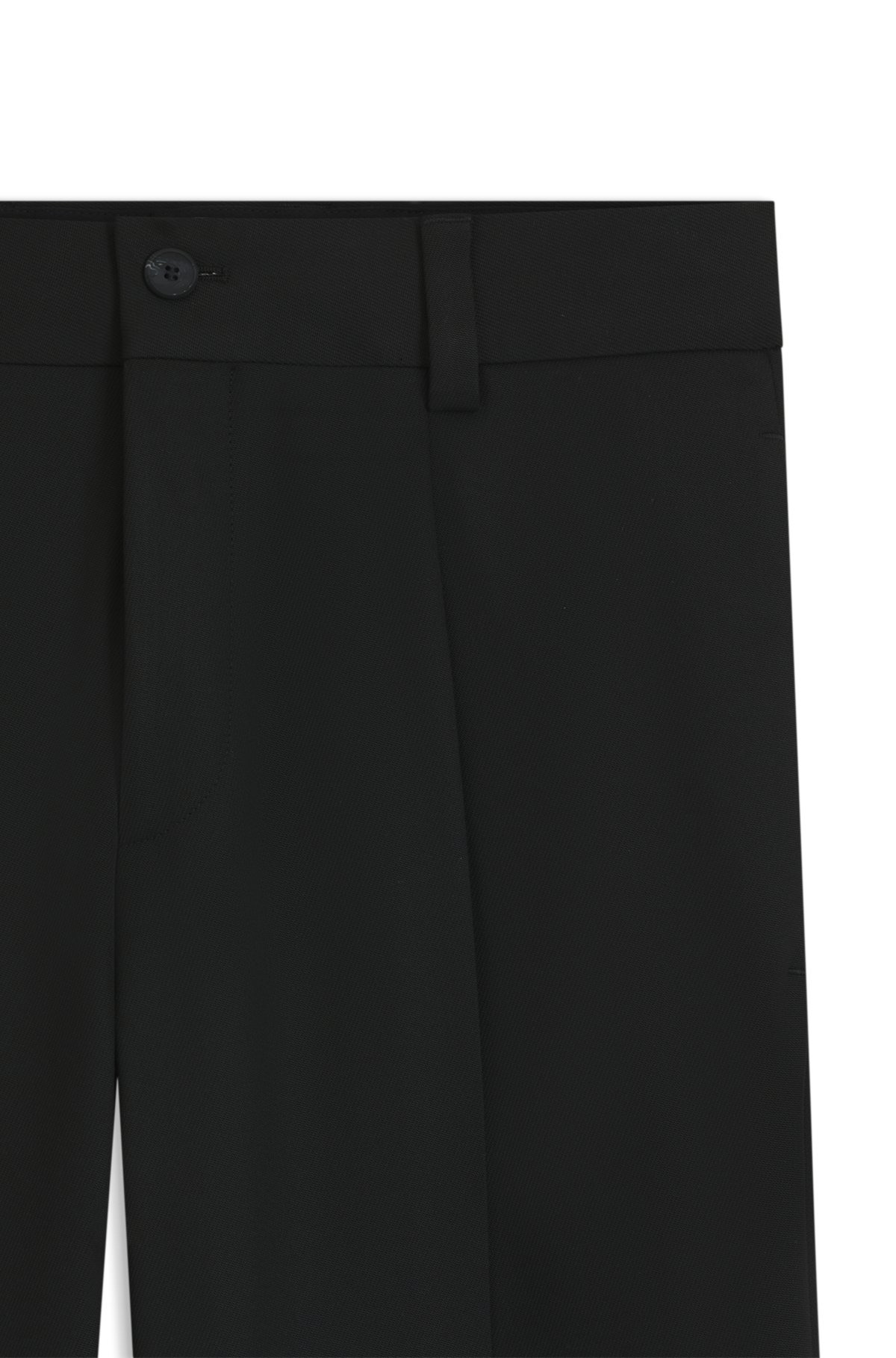 MODERN-FIT TROUSERS IN STRETCH TWILL WITH FRONT CREASE - 6