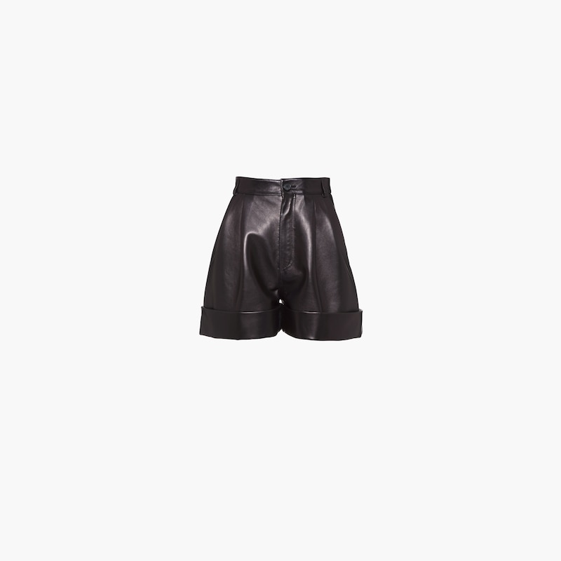 Nappa leather shorts - 2