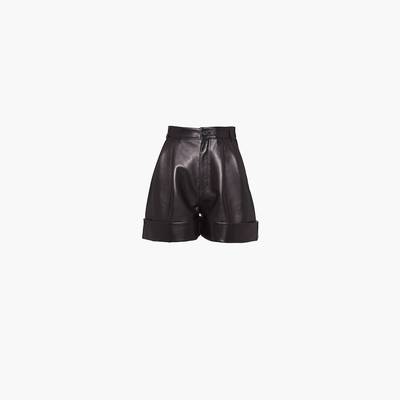 Miu Miu Nappa leather shorts outlook