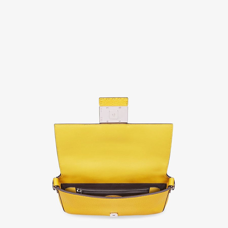Yellow leather bag 5