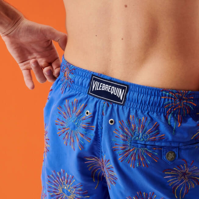 Men Swim Trunks Embroidered Fireworks - Limited Edition - 6