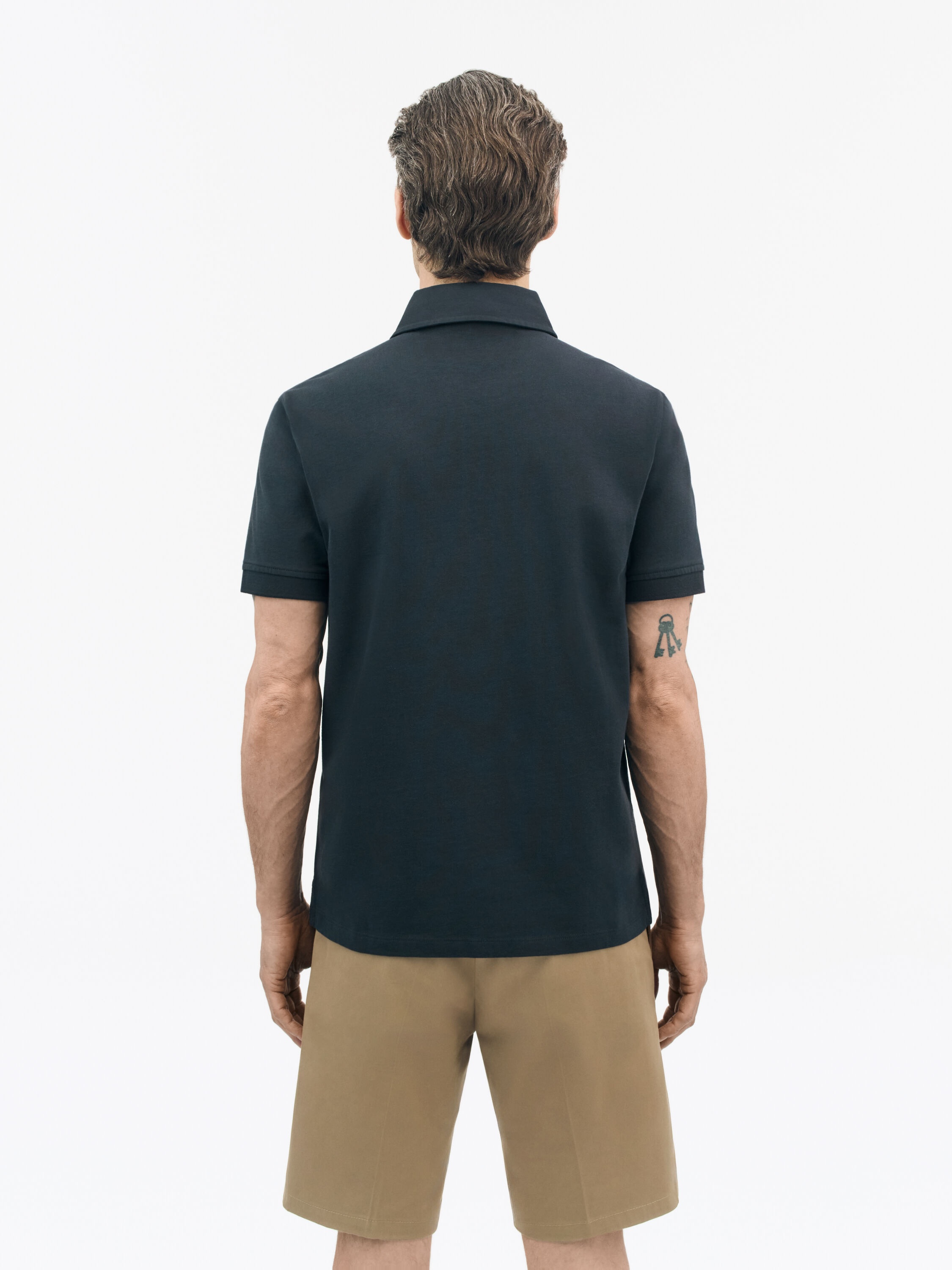 Ronen Cotton Jersey Polo Shirt - 4