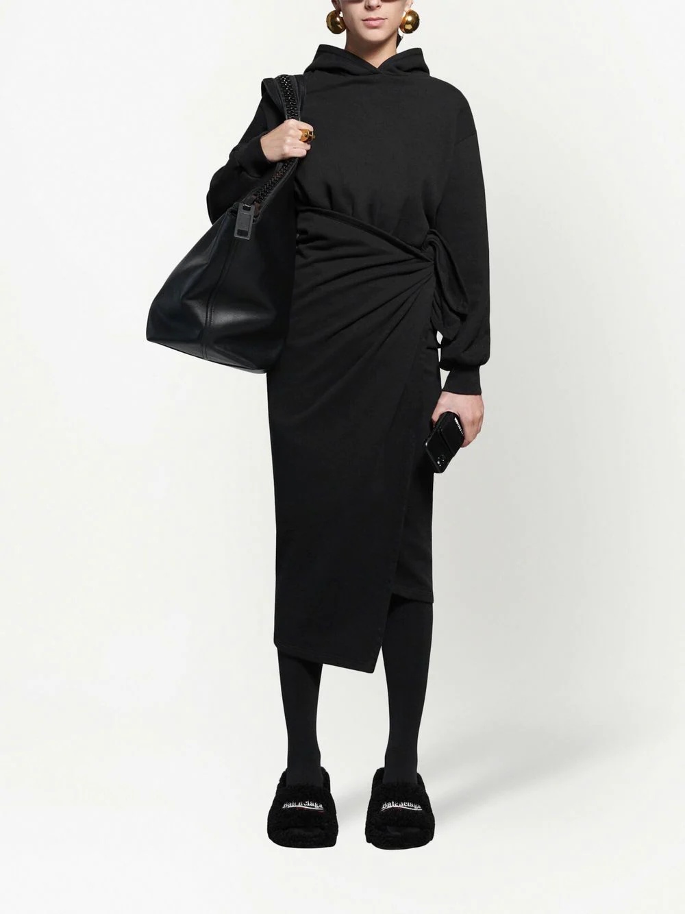 Easywrap hooded dress - 2