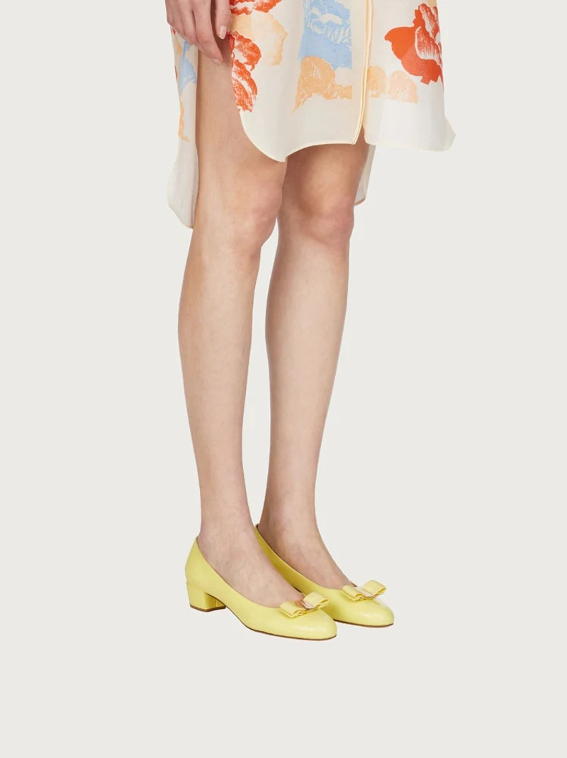 FERRAGAMO VARA BOW PUMP SHOE outlook