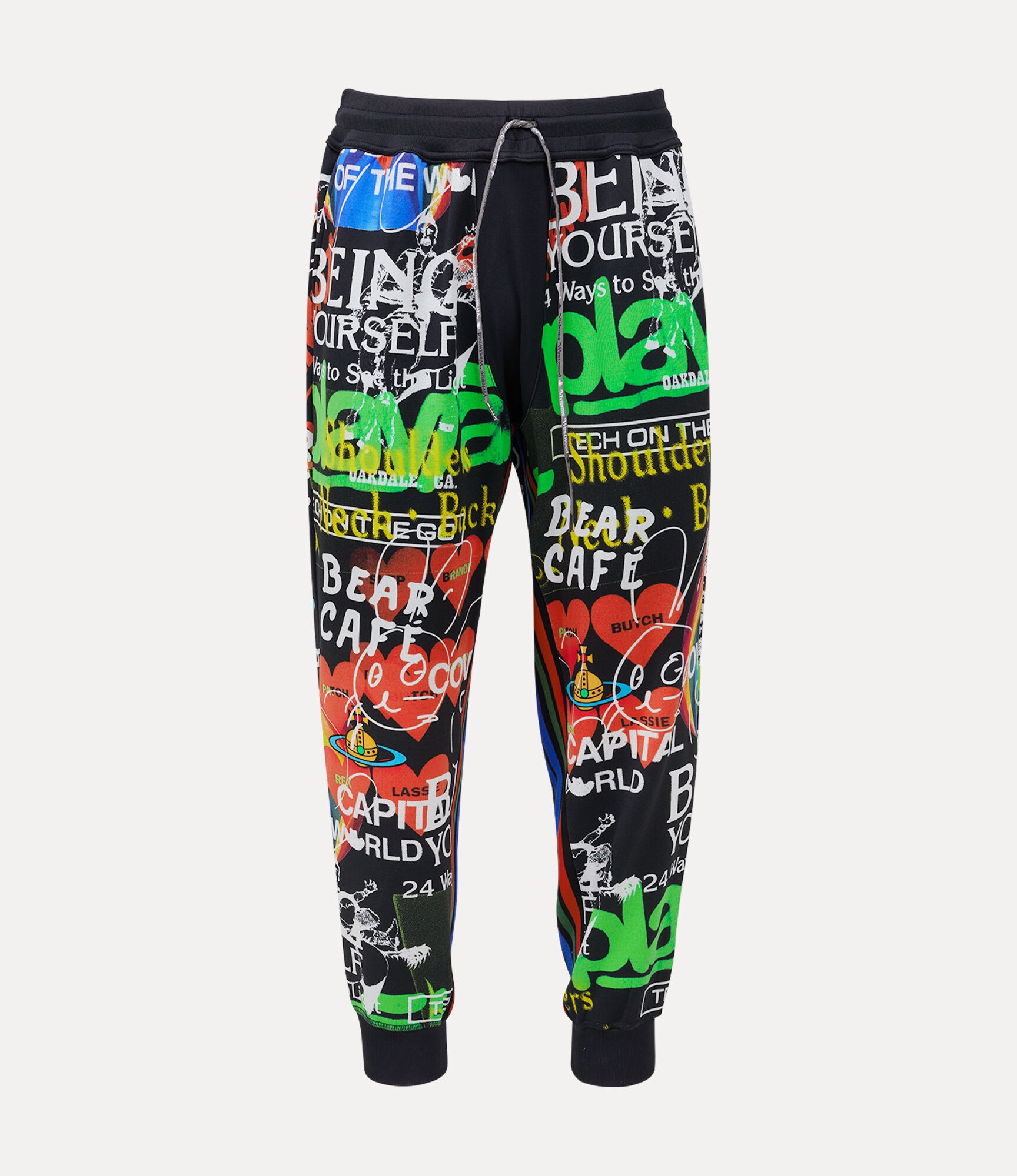 STRIPPED CLASSIC SWEATPANTS - 1