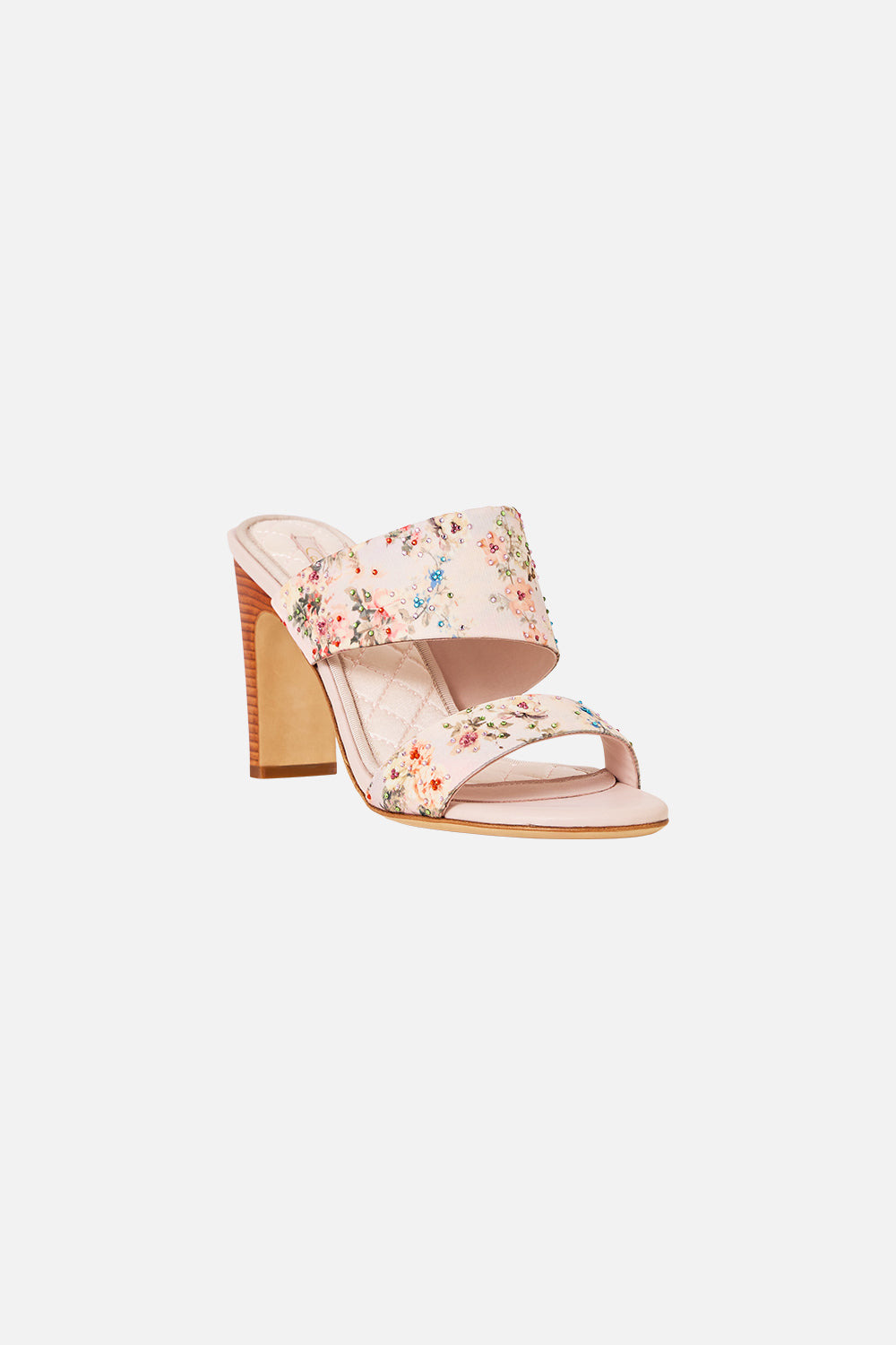 PAMELA ASYMMETRICAL HEEL SANDAL - 3